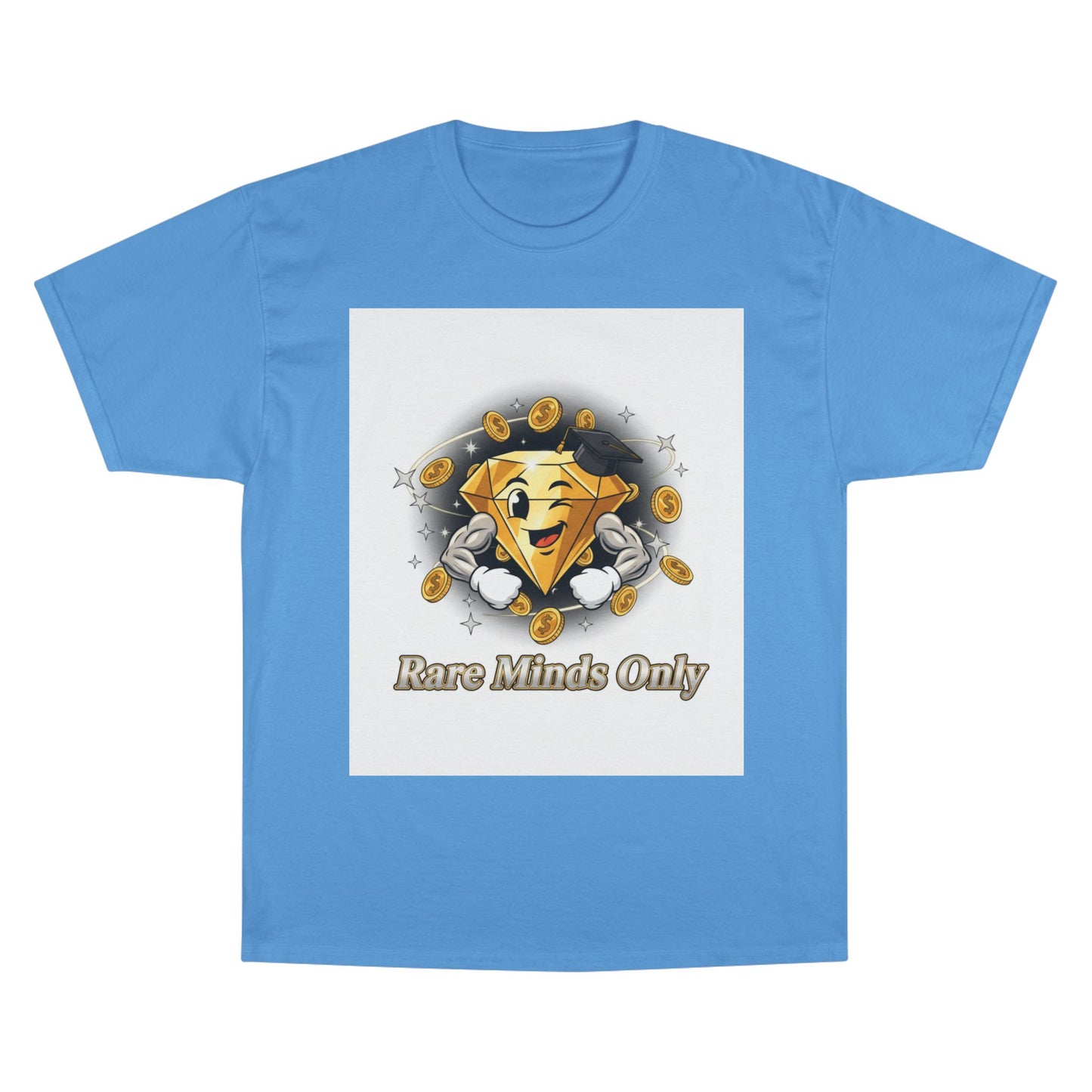 Rare Minds Only T-Shirt — Crypto Coin Champion Graphic Tee