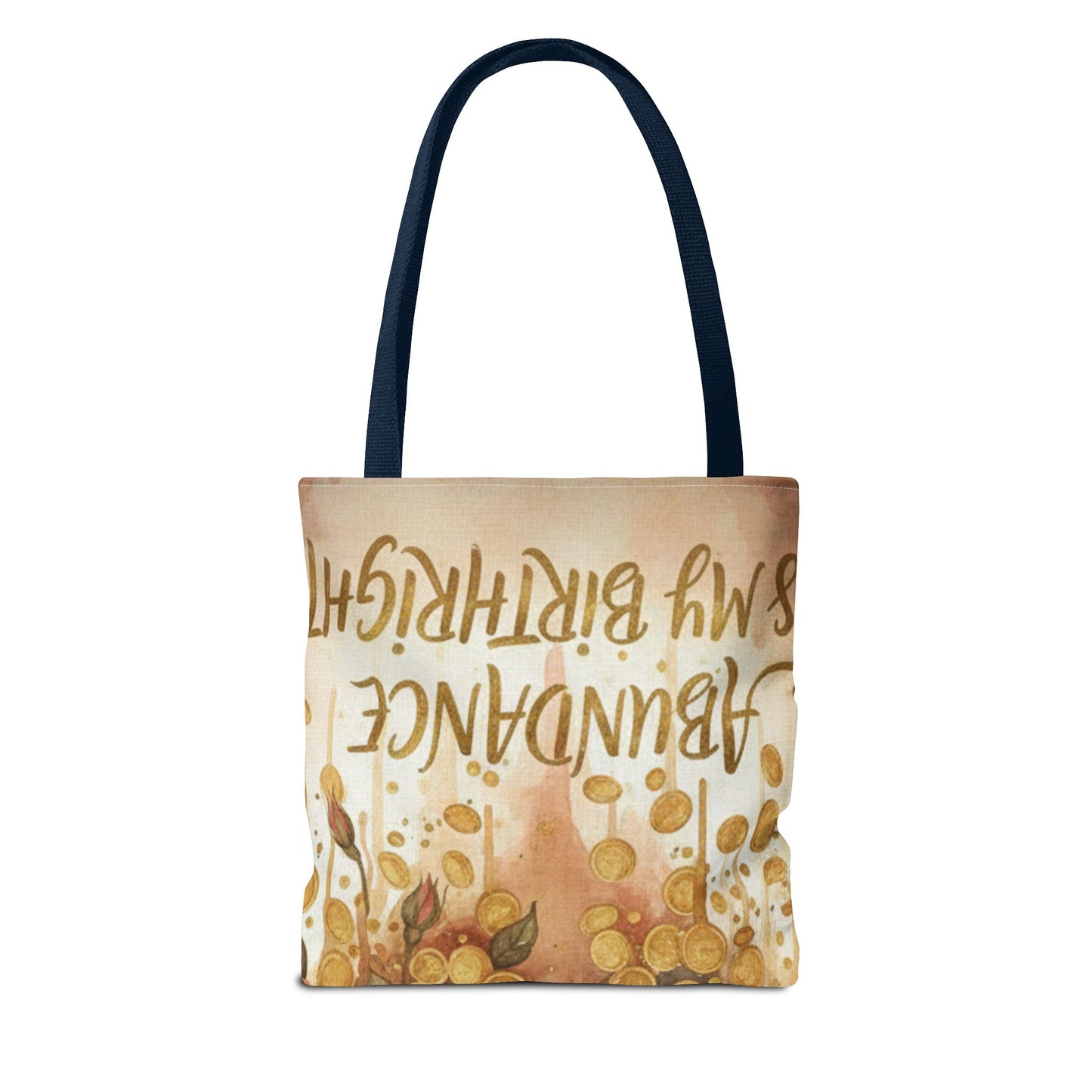 Floral Crown Goddess Tote Bag – Boho Floral Portrait AOP Tote