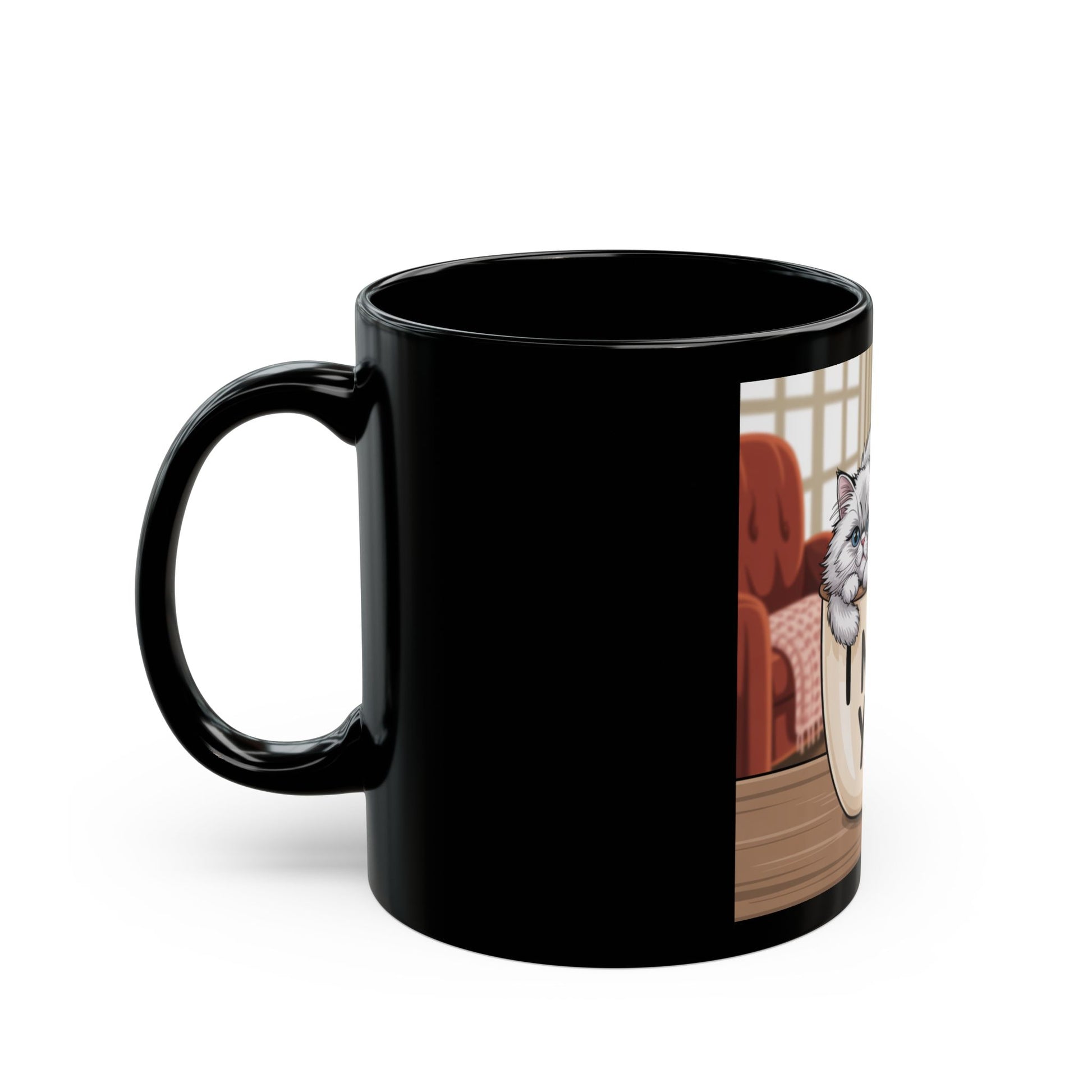 Cozy Cat Lover Mug: I Need You | Perfect for Gift Giving, Home Decor, and Coffee Lovers  Digital Art