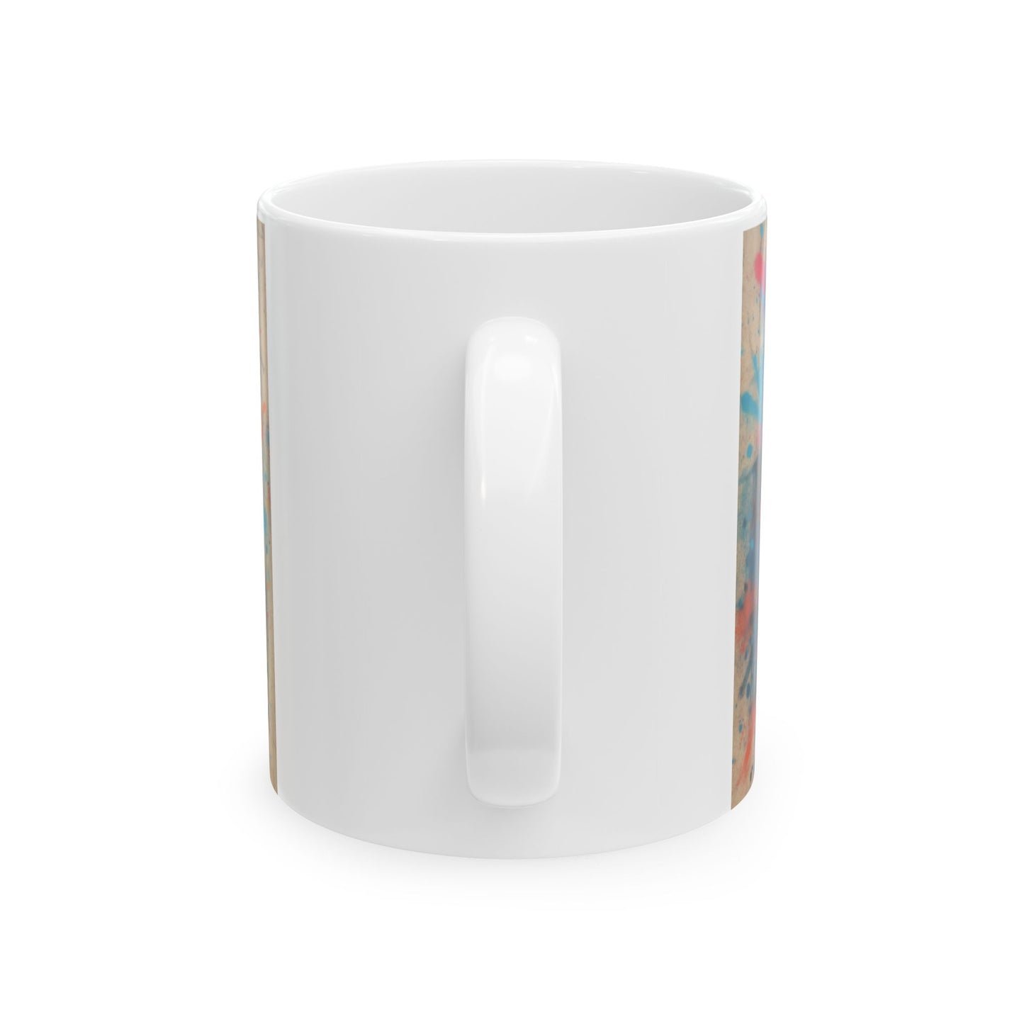 Majestic Lion Ceramic Mug | Animal Lover Coffee Cup, Gift for Him, Vibrant Art Mug, Home & Kitchen, Birthday Gift  Digital Art