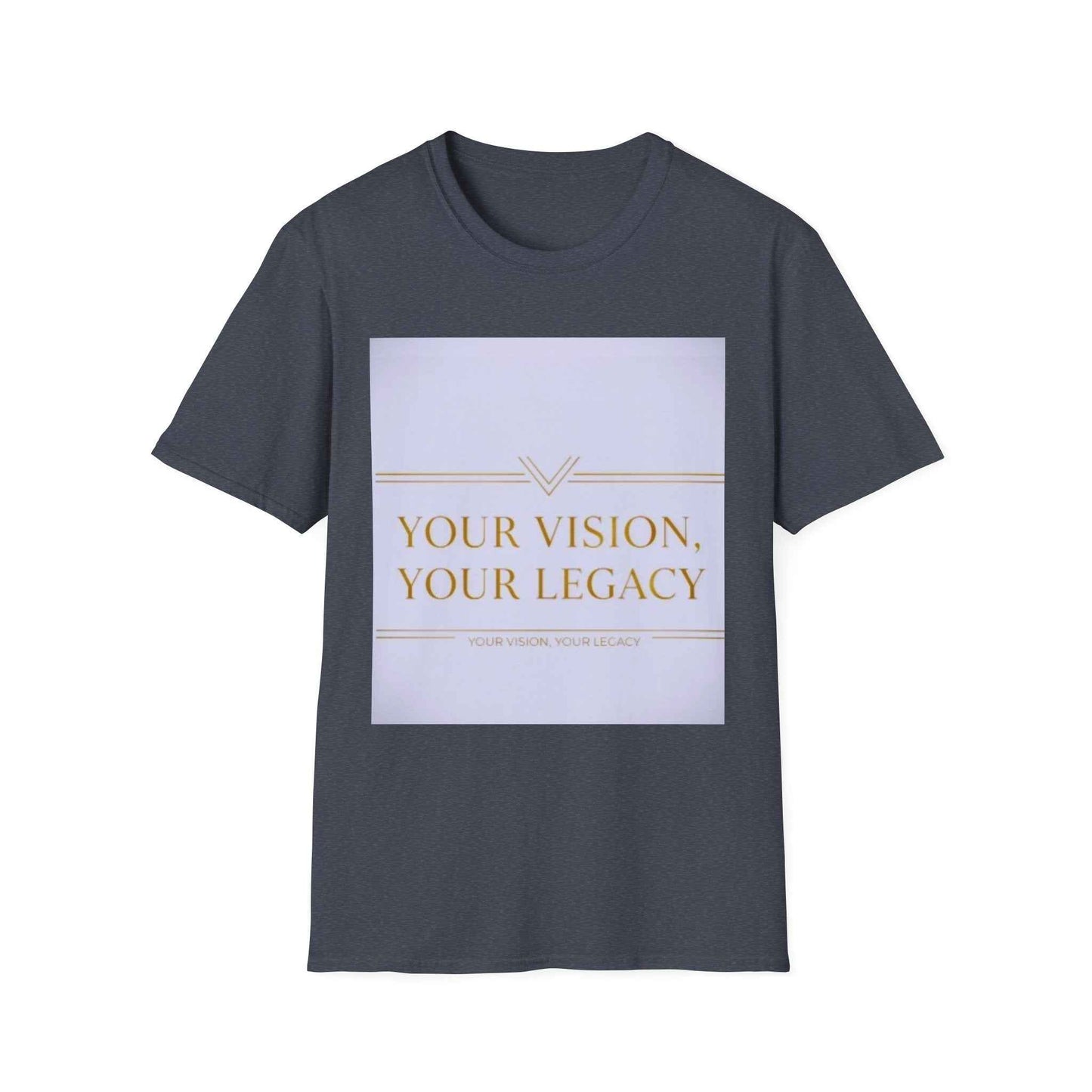 Vision & Legacy T-Shirt — Inspirational Motivational Graphic Tee