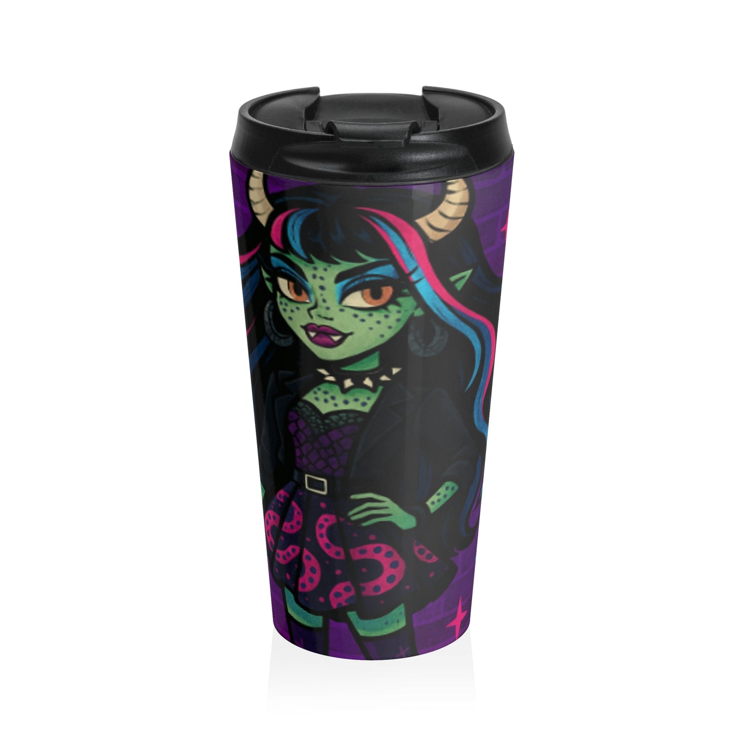 Gothic Travel Mug with Spooky Designs, Perfect for Coffee Lovers, Halloween Decor, Unique Gift for Dark Aesthetic Enthusiasts, [...]
