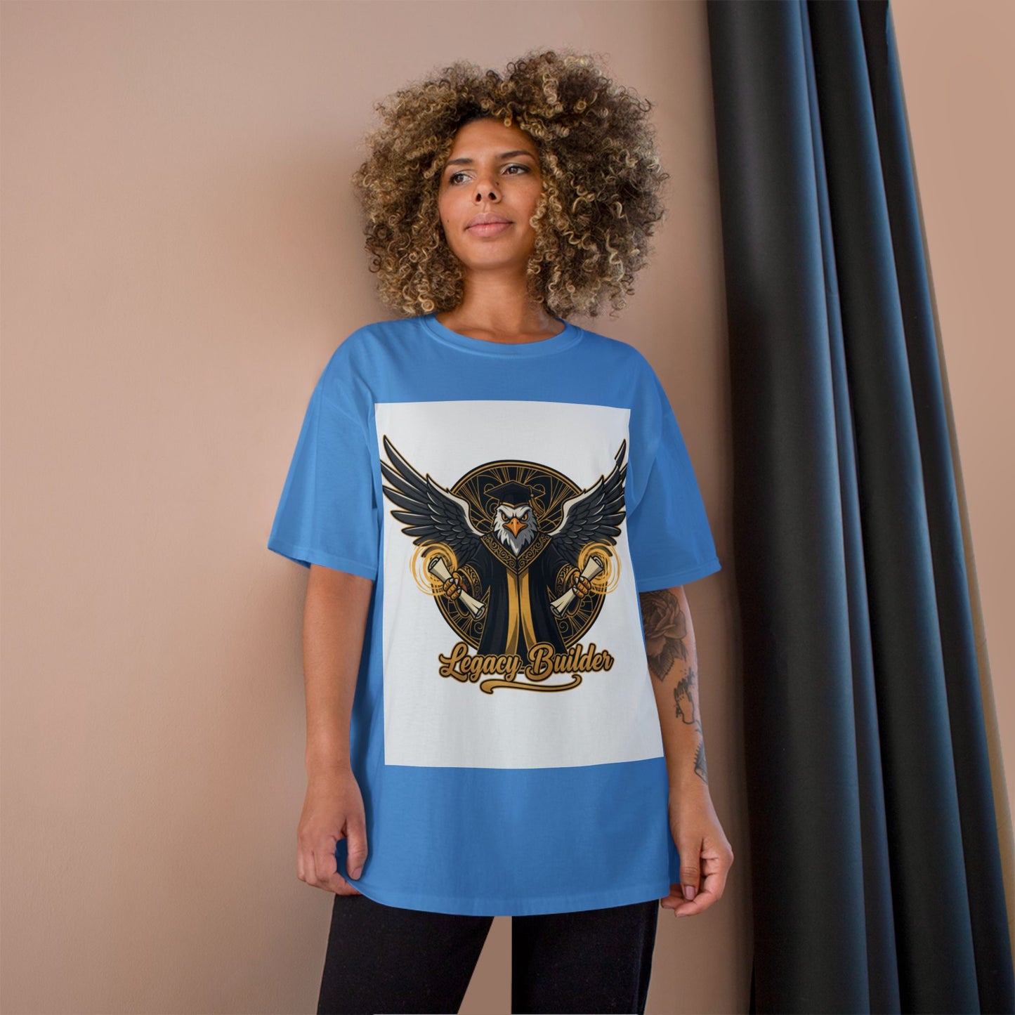 Champion T-Shirt — Legacy Builder Eagle Graphic Tee