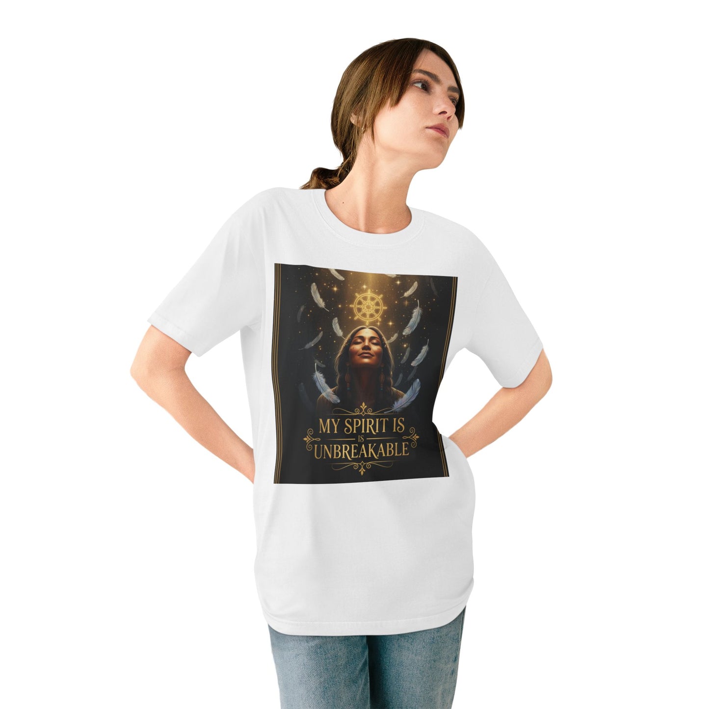 My Spirit Is Unbreakable T-Shirt — Inspirational Spiritual Graphic Tee
