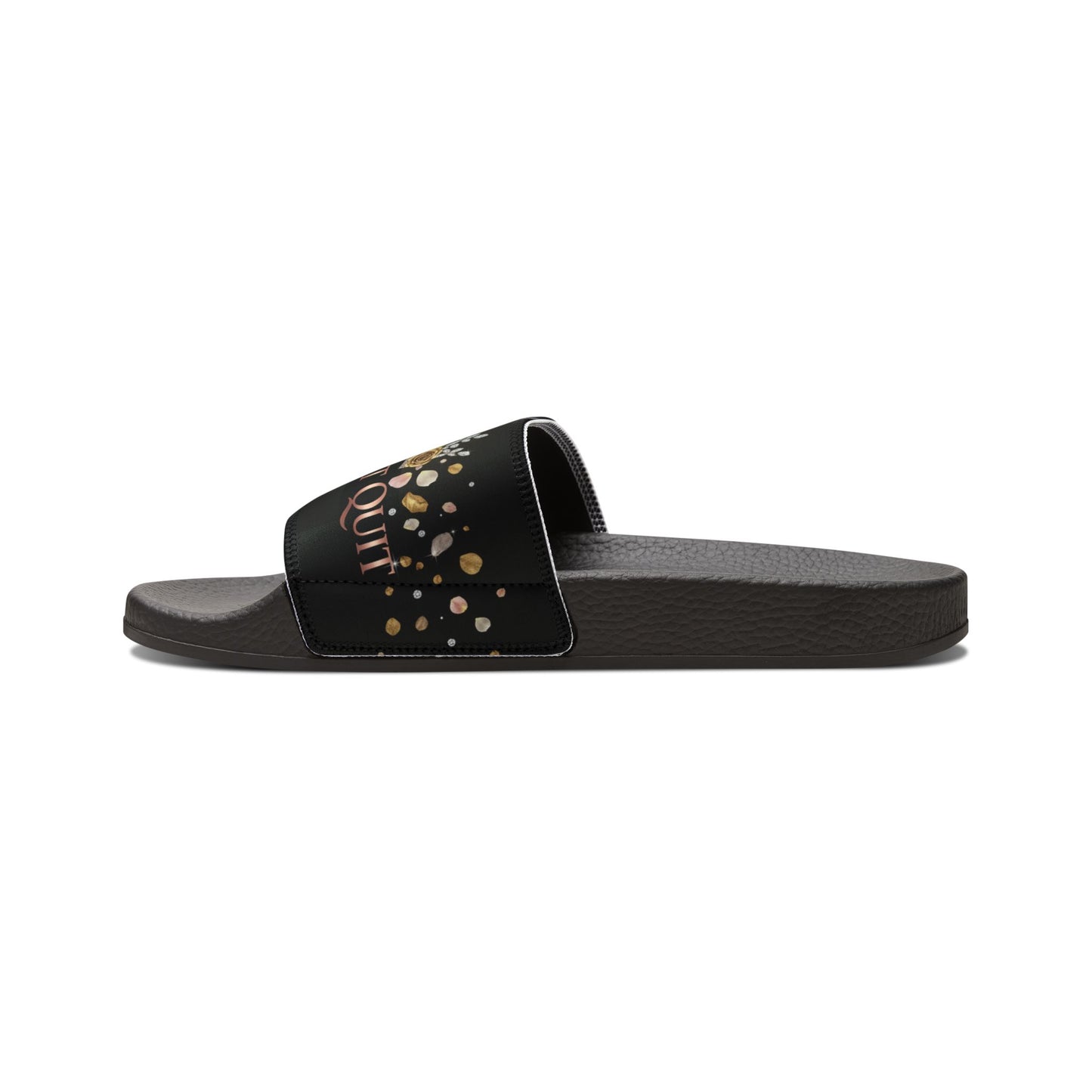 Women's 'Cheers & Bubbles' Removable-Strap Slide Sandals