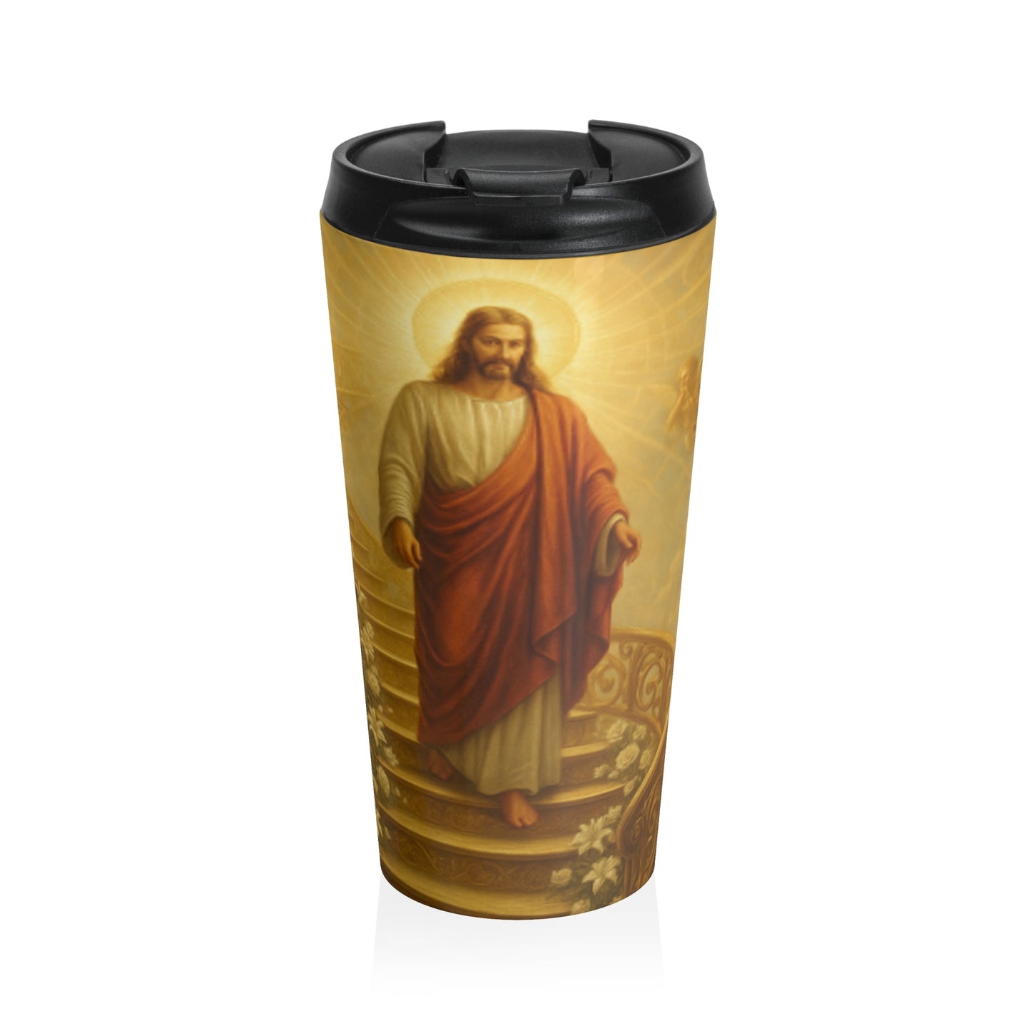 Inspirational Stainless Steel Travel Mug - Perfect for Coffee Lovers, Gifts for Christians, Religious Travel Mug, Motivational Quotes, [...]