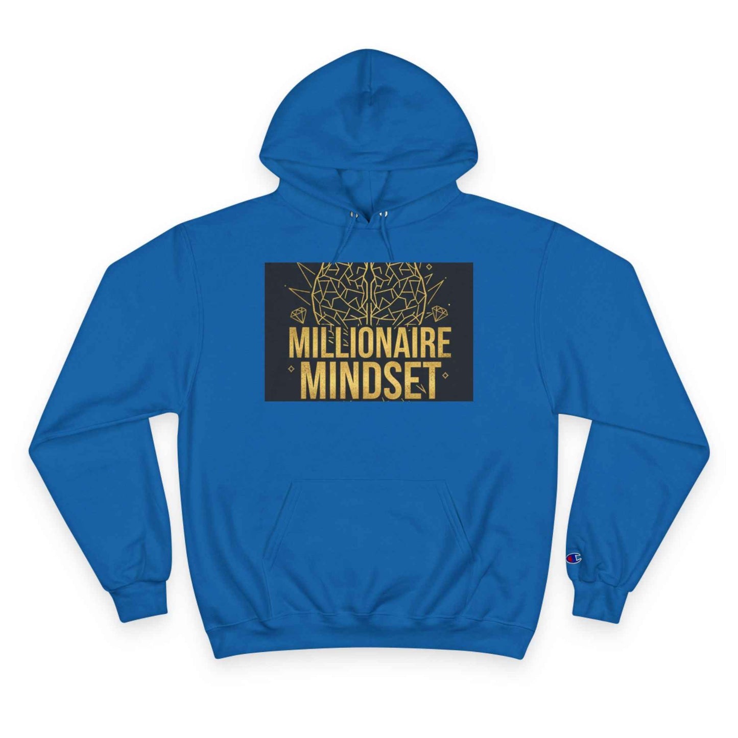 Millionaire Mindset Hoodie — Motivational Champion Pullover