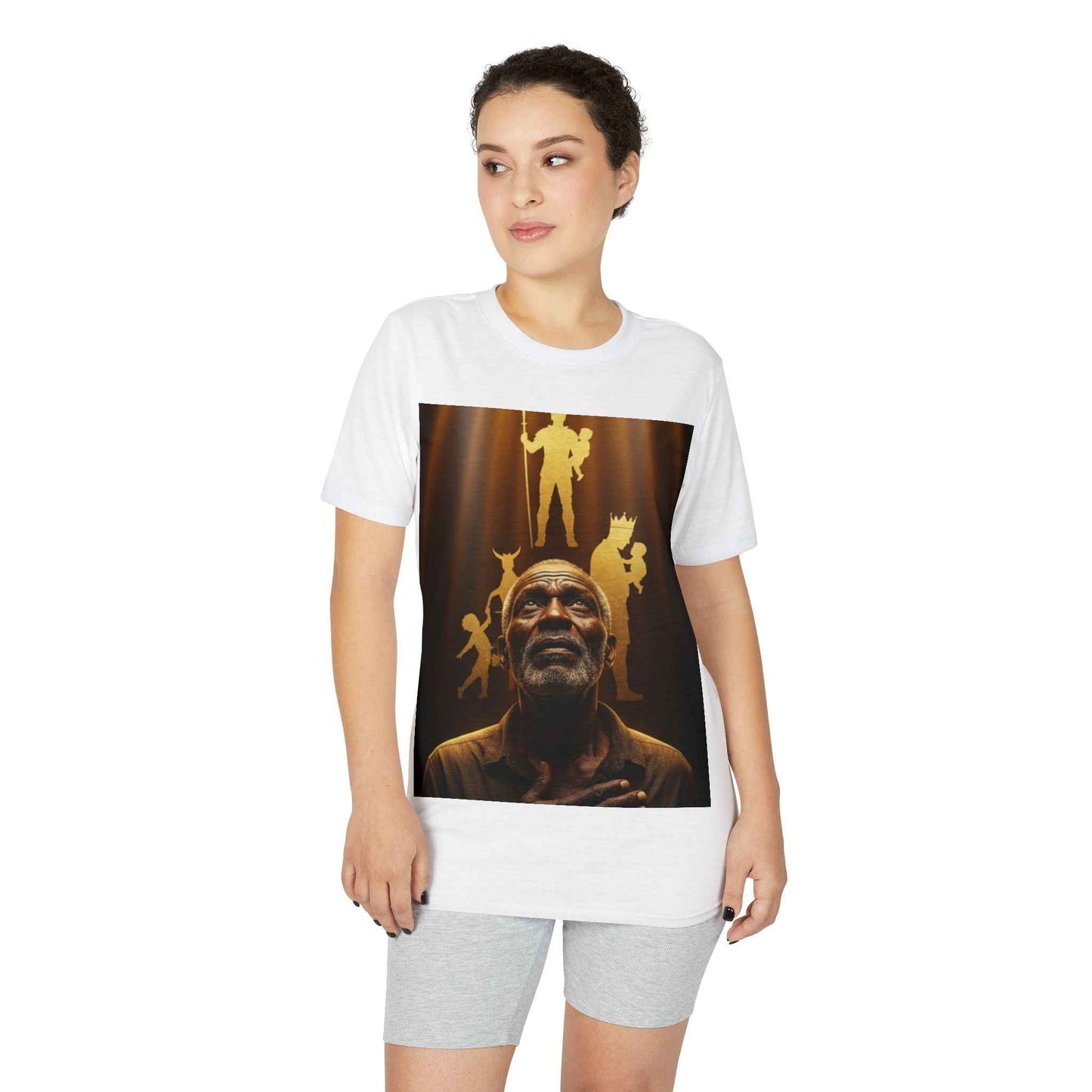 Inspirational Heroes T-Shirt — Golden Legacy Portrait