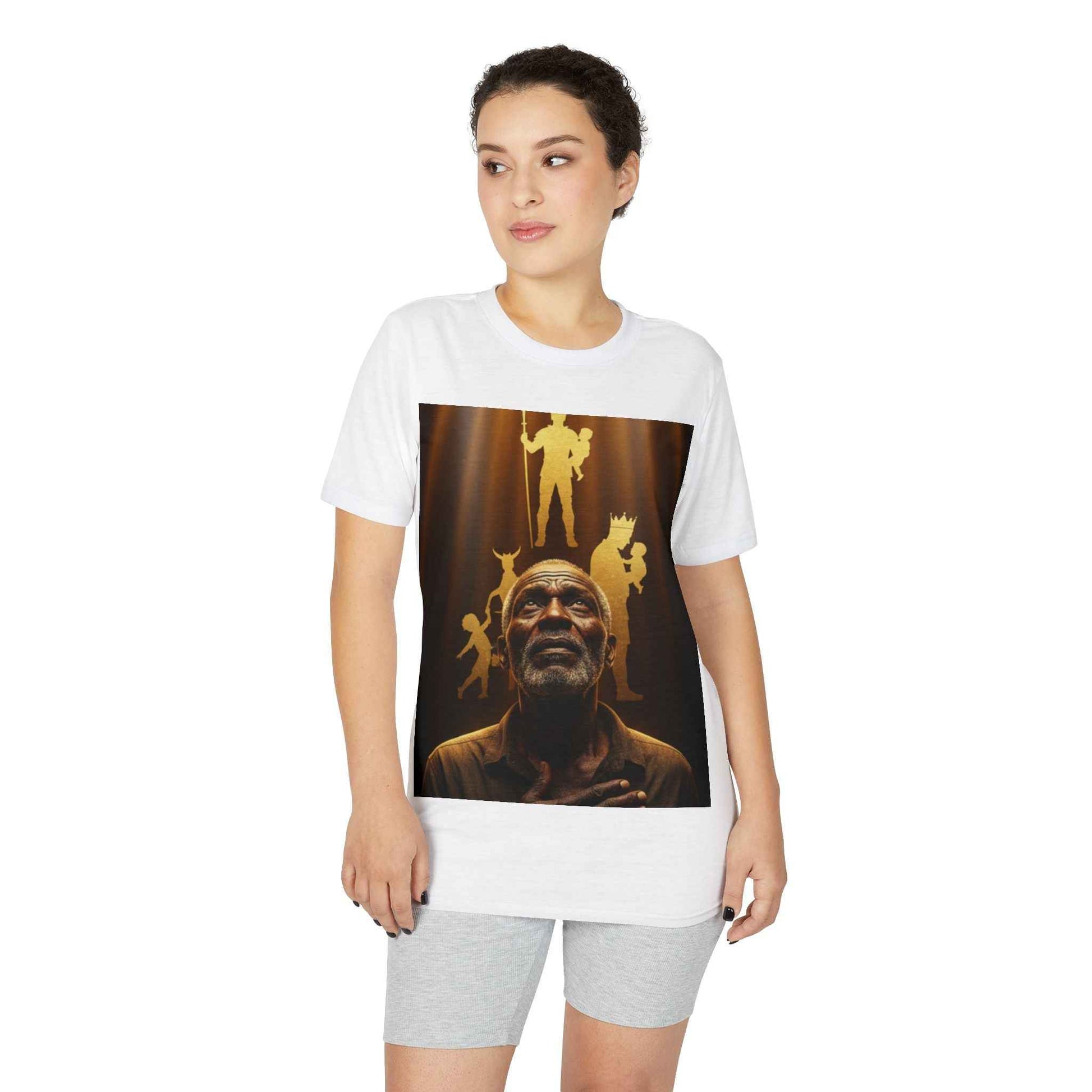 Inspirational Heroes T-Shirt — Golden Legacy Portrait