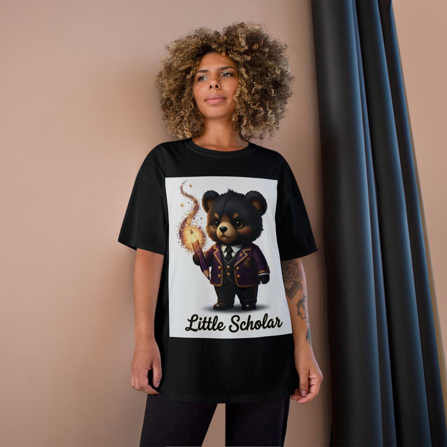 Little Scholar Bear T-Shirt – Cute Magical Teddy ‘Little Scholar’ Tee for Kids & Toddlers