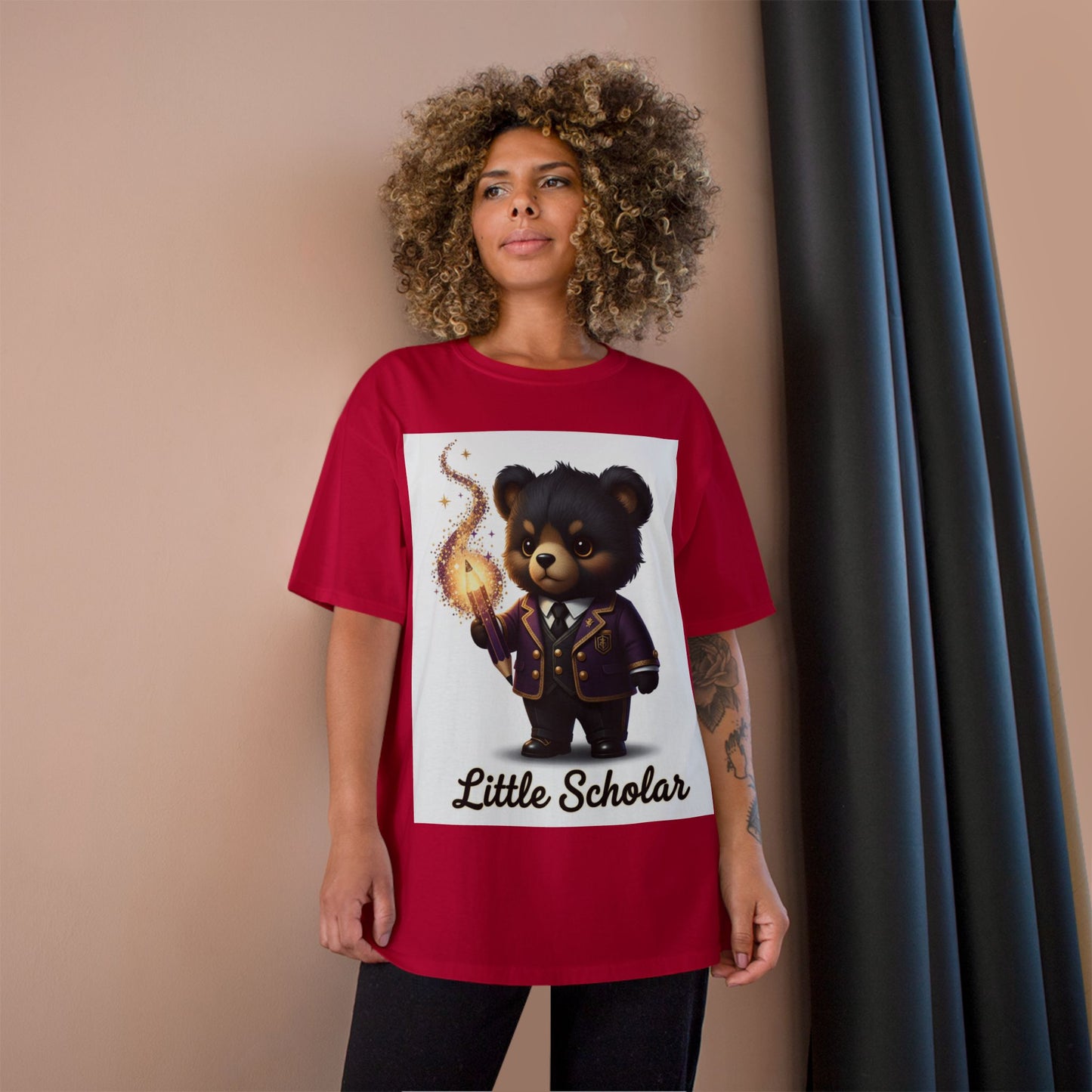 Little Scholar Bear T-Shirt – Cute Magical Teddy ‘Little Scholar’ Tee for Kids & Toddlers