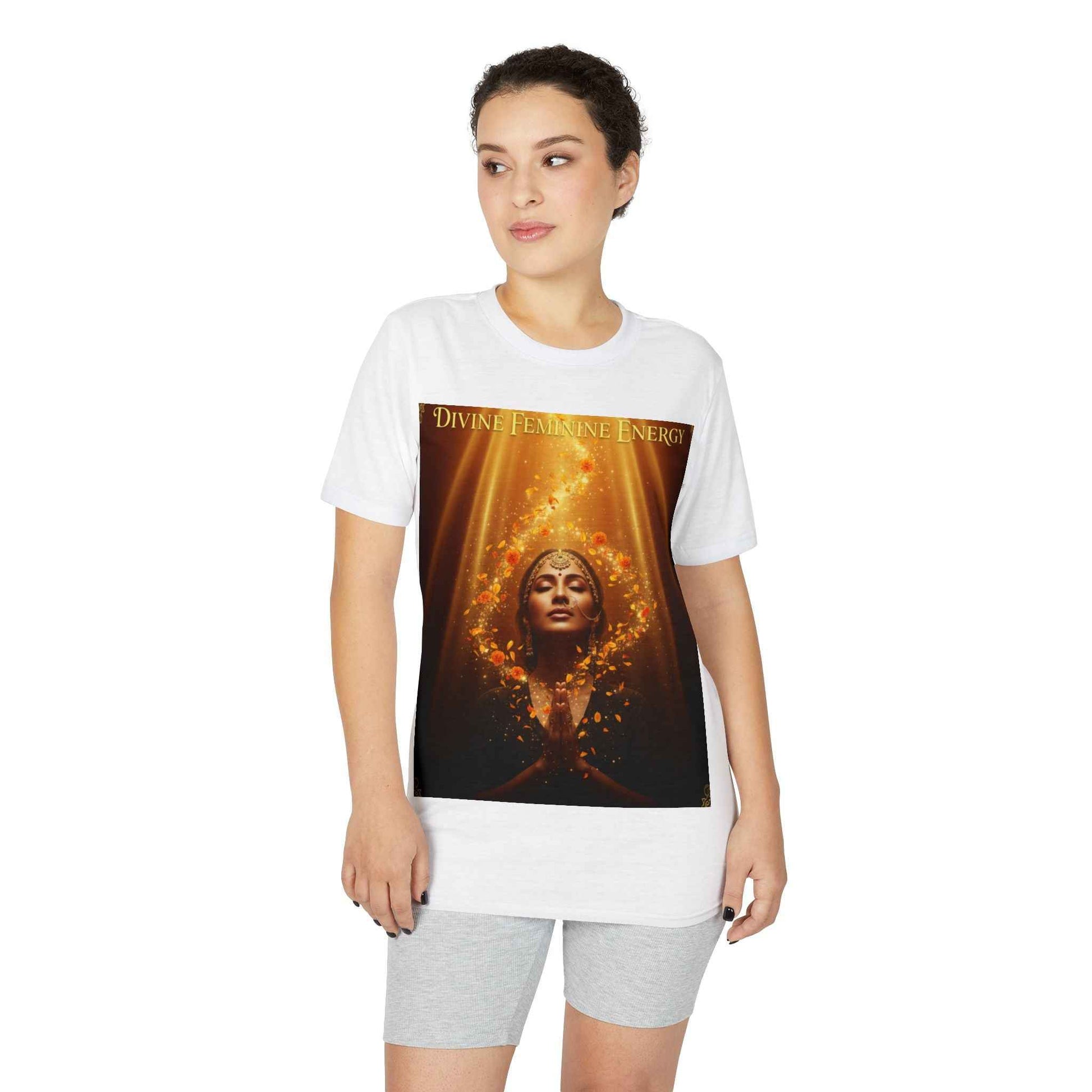 Divine Healing Energy T-Shirt — Spiritual Meditation Yoga Tee