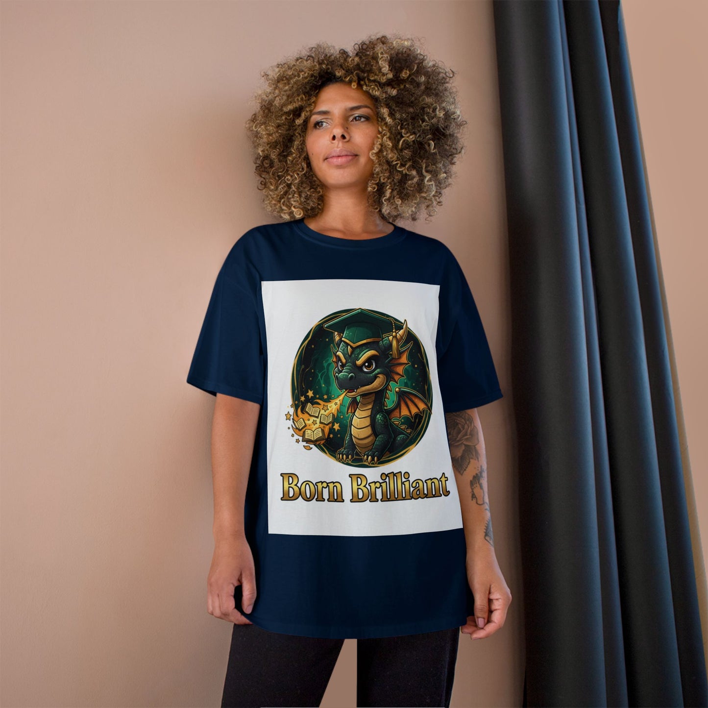 Born Brilliant Dragon T-Shirt
