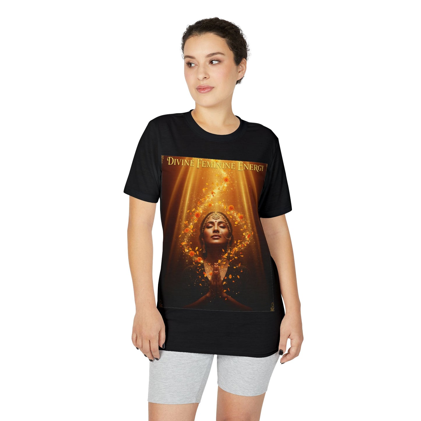 Divine Healing Energy T-Shirt — Spiritual Meditation Yoga Tee