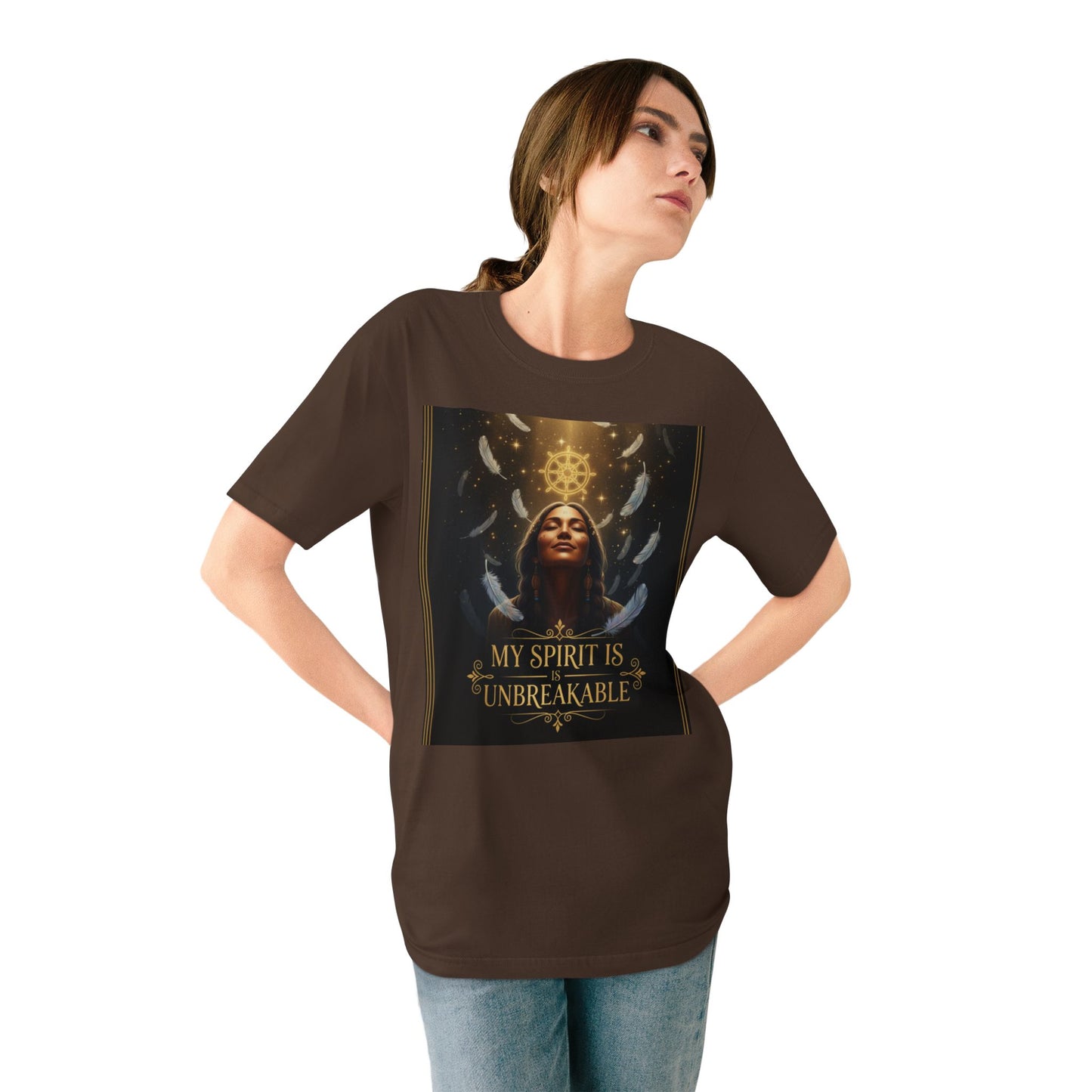 My Spirit Is Unbreakable T-Shirt — Inspirational Spiritual Graphic Tee