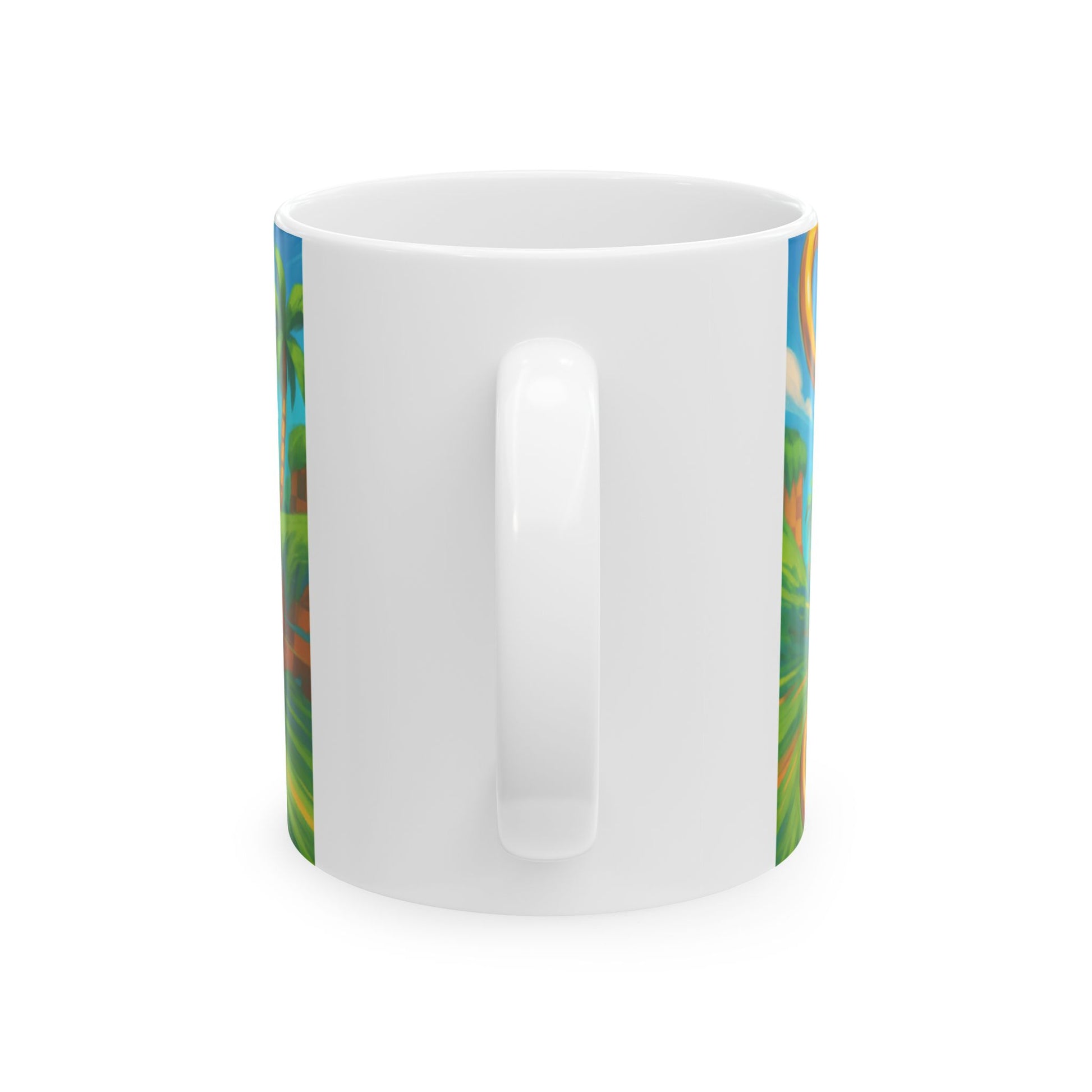 Sonic Adventure Ceramic Mug - Perfect Gift for Gamers, Retro Coffee Mug, Video Game Collectible, Unique Housewarming Present, Fun Drinkware  Digital Art