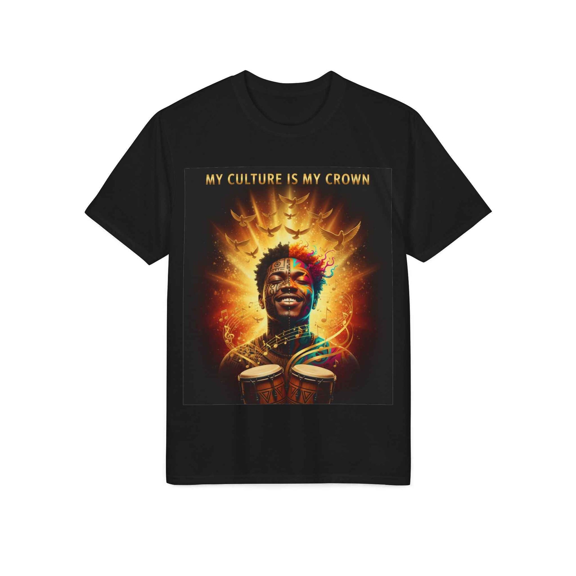 My Culture Is My Crown T-Shirt — Afrocentric Pride Graphic Tee