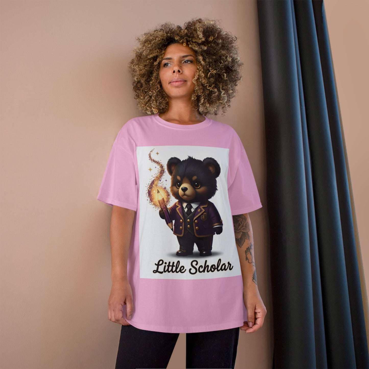 Little Scholar Bear T-Shirt – Cute Magical Teddy ‘Little Scholar’ Tee for Kids & Toddlers