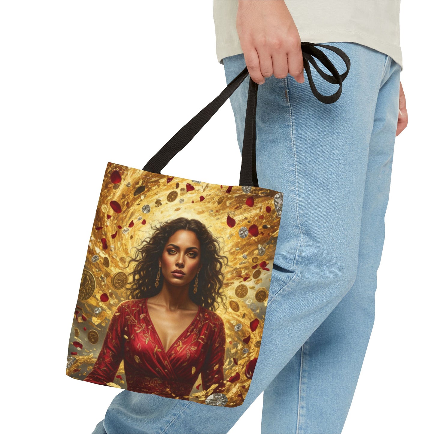 Golden Goddess Art Tote