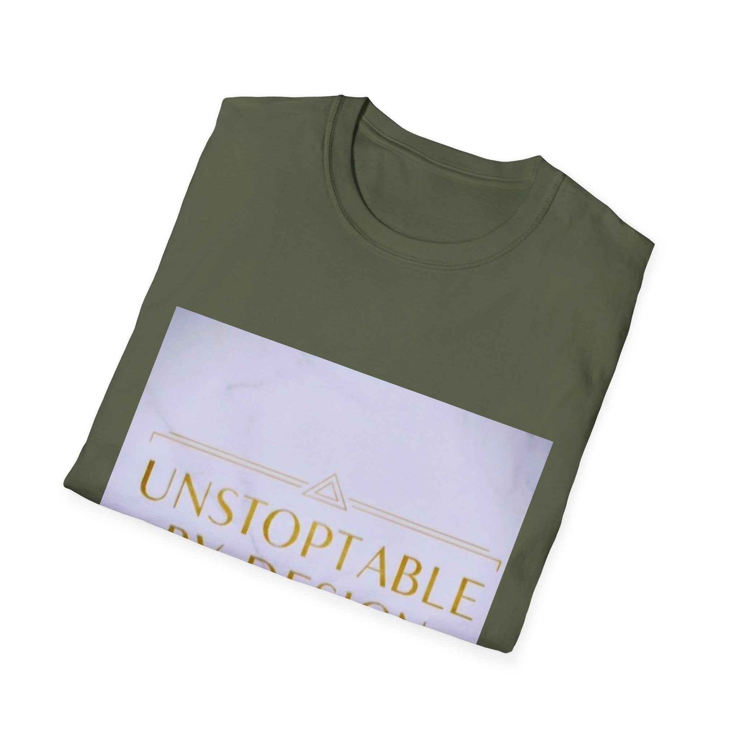 Unstoppable By Design T-Shirt — Inspirational Feminine Motivational Tee