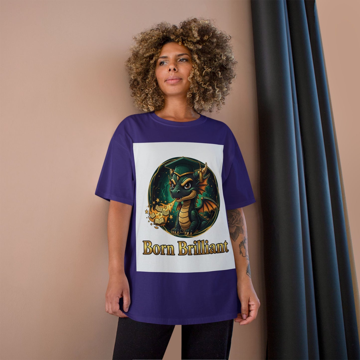 Born Brilliant Dragon T-Shirt