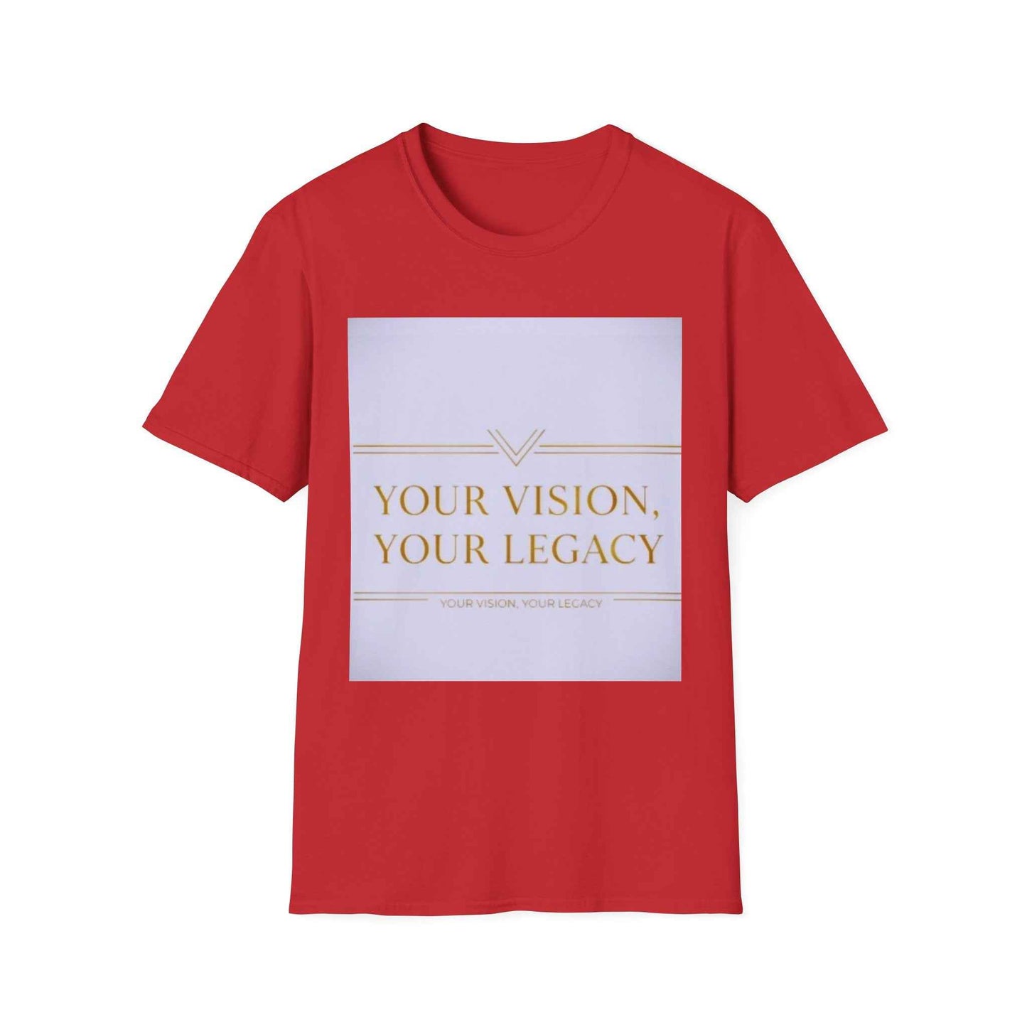 Vision & Legacy T-Shirt — Inspirational Motivational Graphic Tee