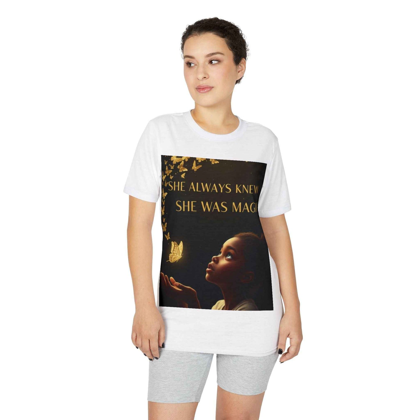 She Always Knew She Was Magic T-Shirt — Inspirational Girl Power Tee