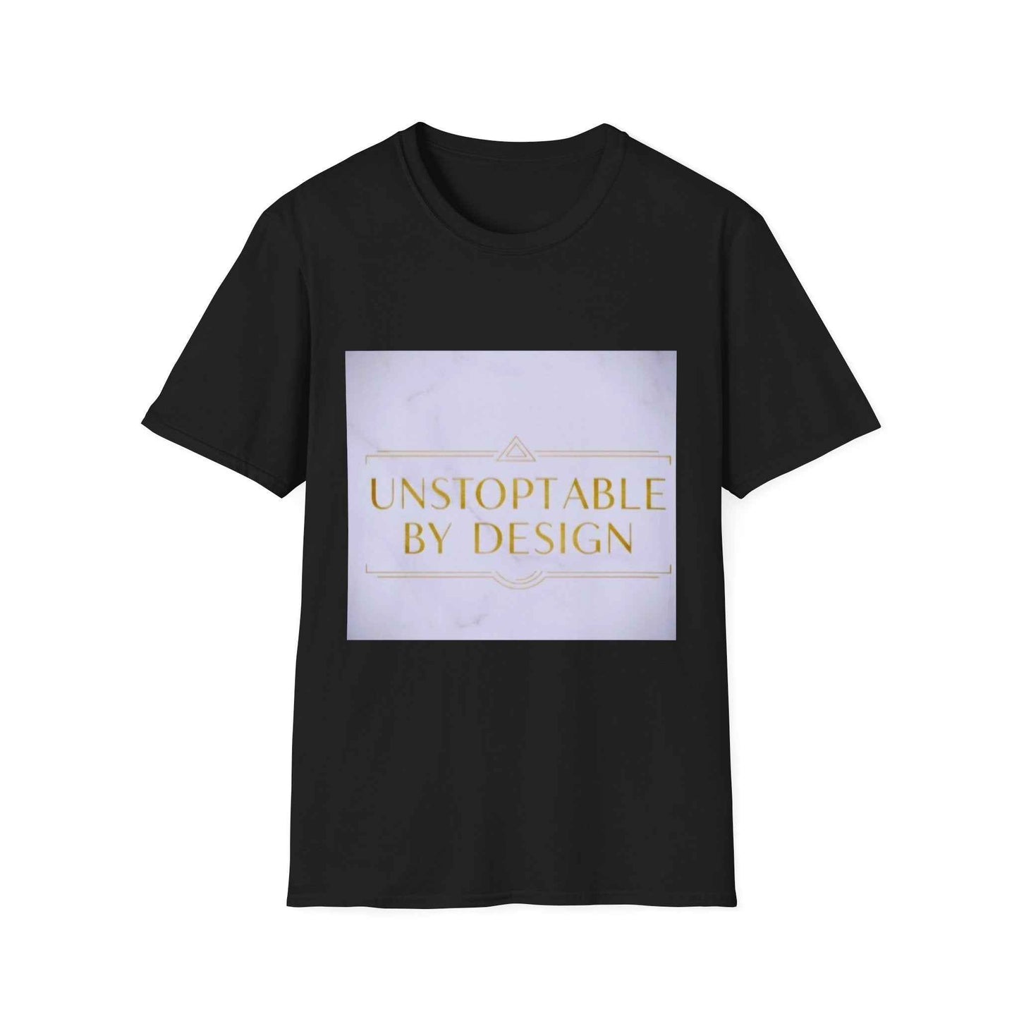 Unstoppable By Design T-Shirt — Inspirational Feminine Motivational Tee