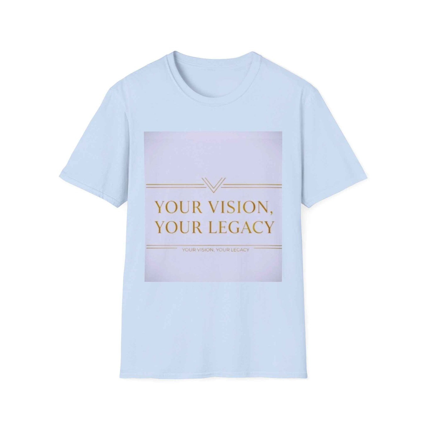 Vision & Legacy T-Shirt — Inspirational Motivational Graphic Tee