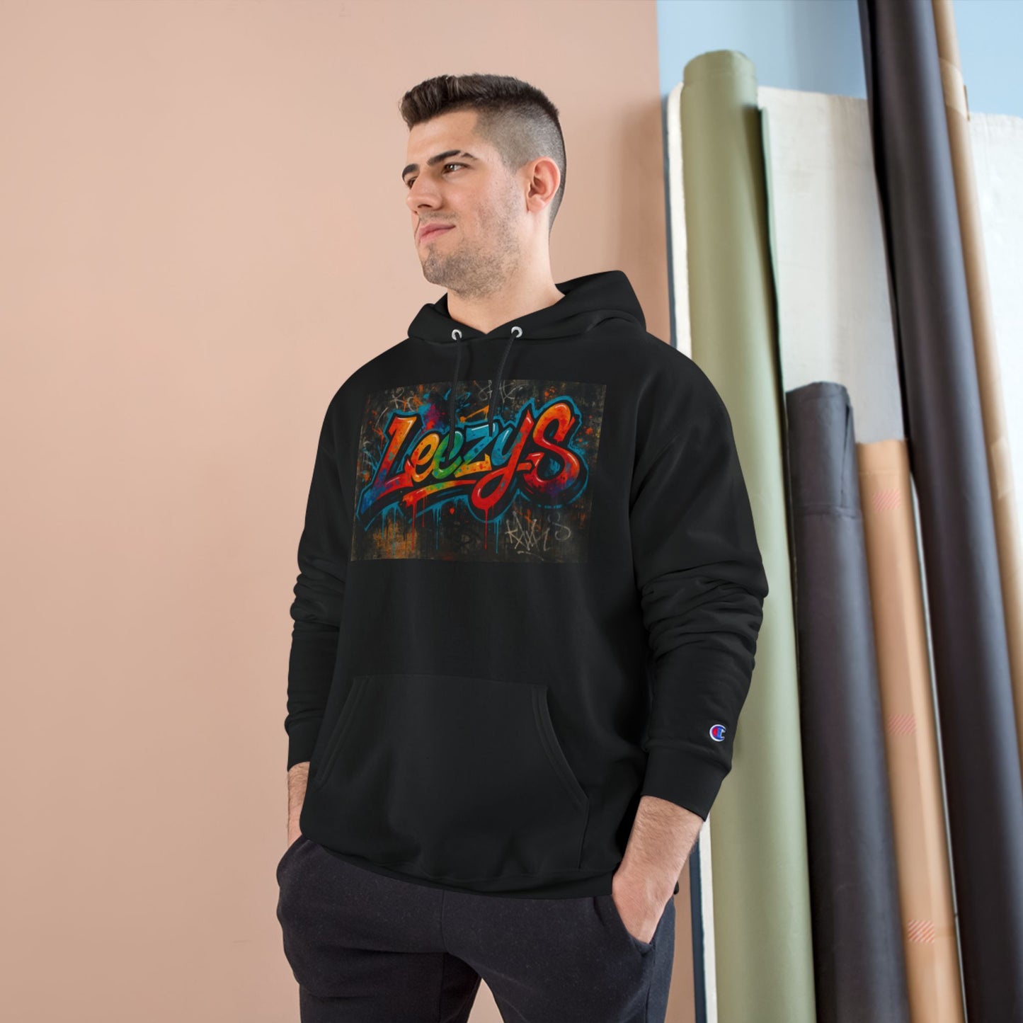 Vibrant Urban Hoodie with Graffiti Design, Cool Streetwear, Trendy Gift for Teens, Hip Hop Fashion, Comfortable and Stylish