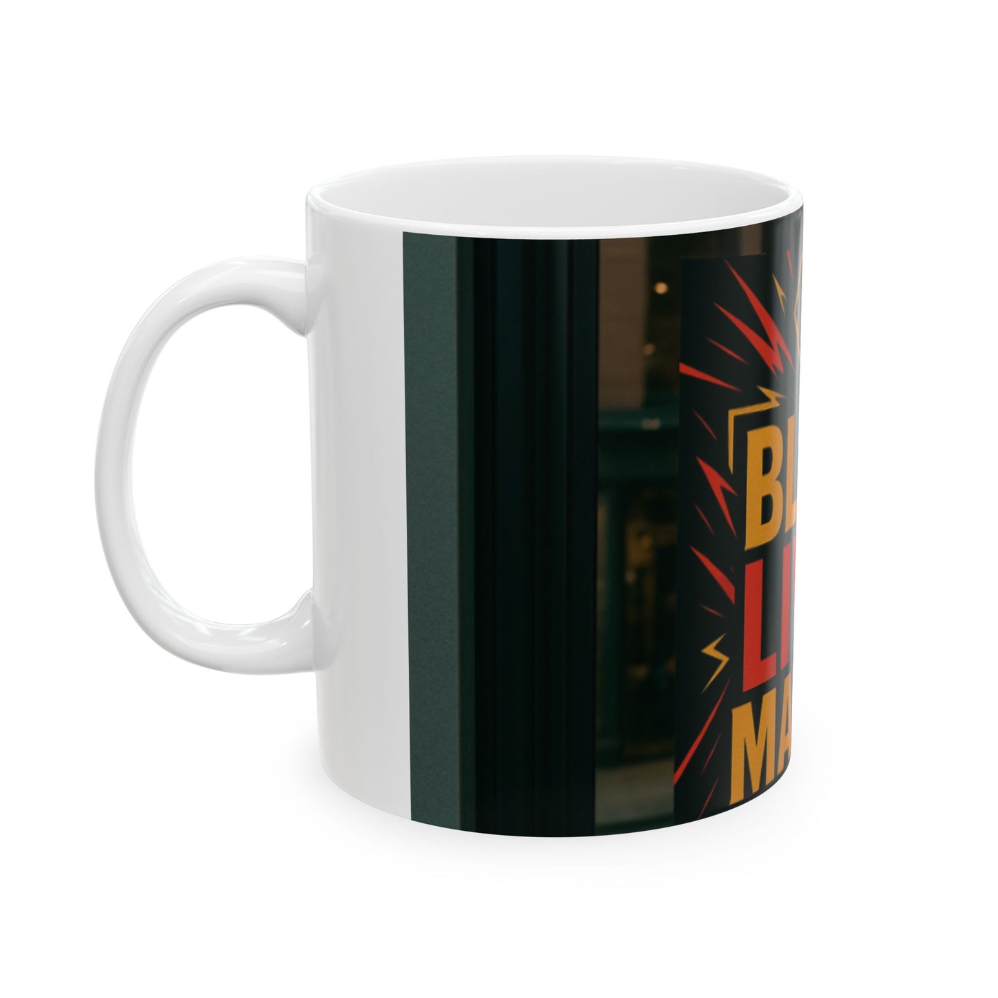 Empowerment Mug - Black Lives Matter Design, Coffee Cup, Activist Gift, Equality Mug, Social Justiceware, Inspirational Drinkware  Digital Art