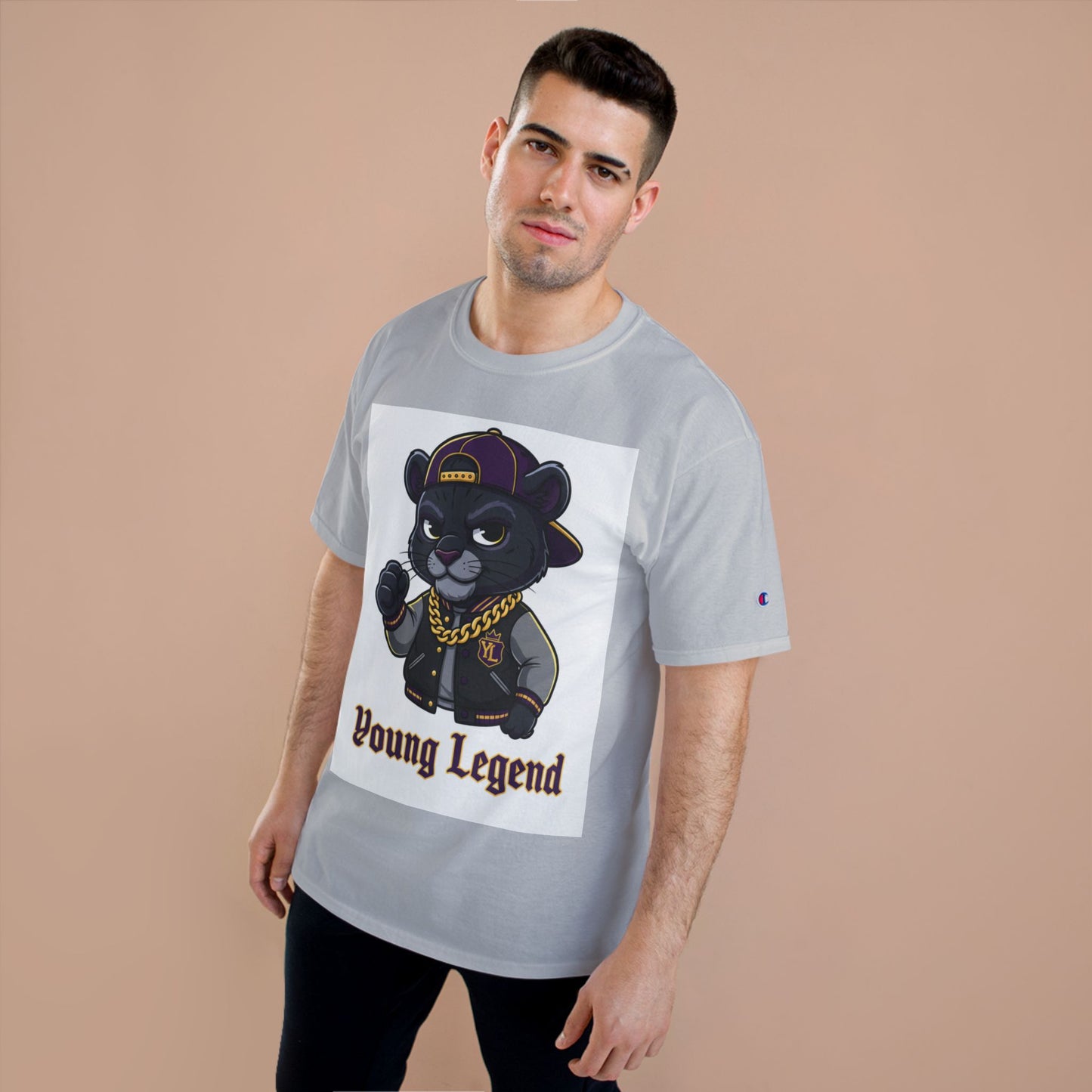 Young Legend Panther T-Shirt – 'Young Legend' Graphic Tee for Kids & Teens