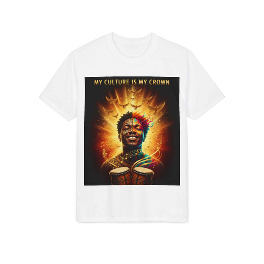 My Culture Is My Crown T-Shirt — Afrocentric Pride Graphic Tee