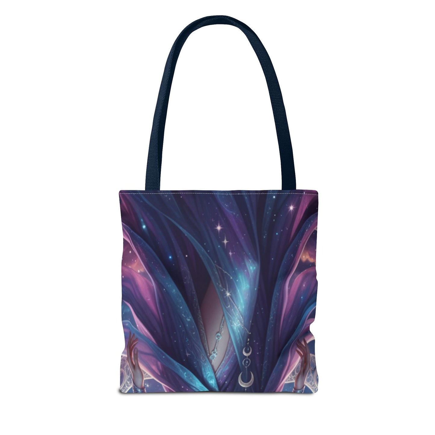 Mystic Moon Goddess Tote Bag — Celestial Fantasy All-Over Print