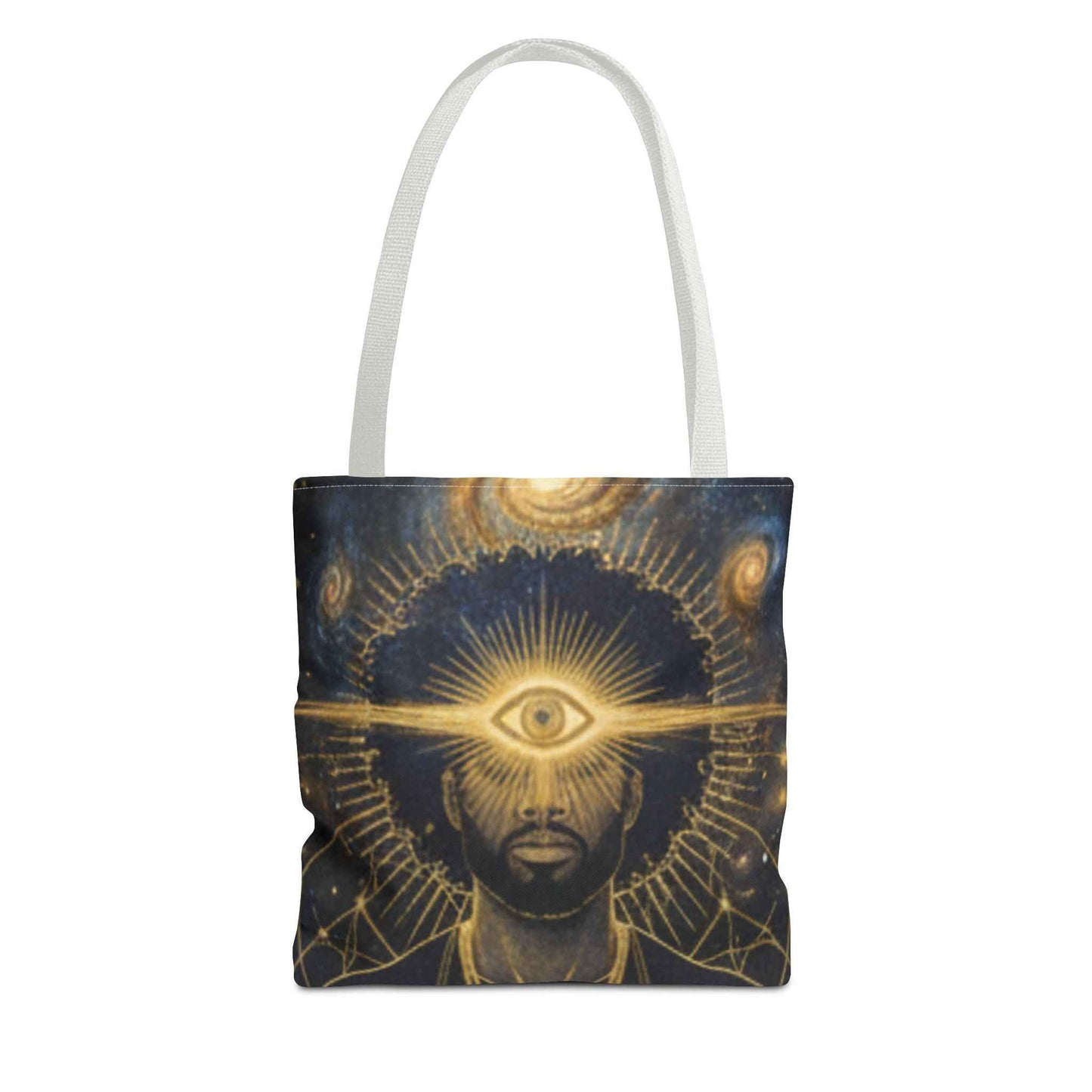 Mystic Third Eye Tote Bag — Spiritual Afrocentric Visionary Art Tote