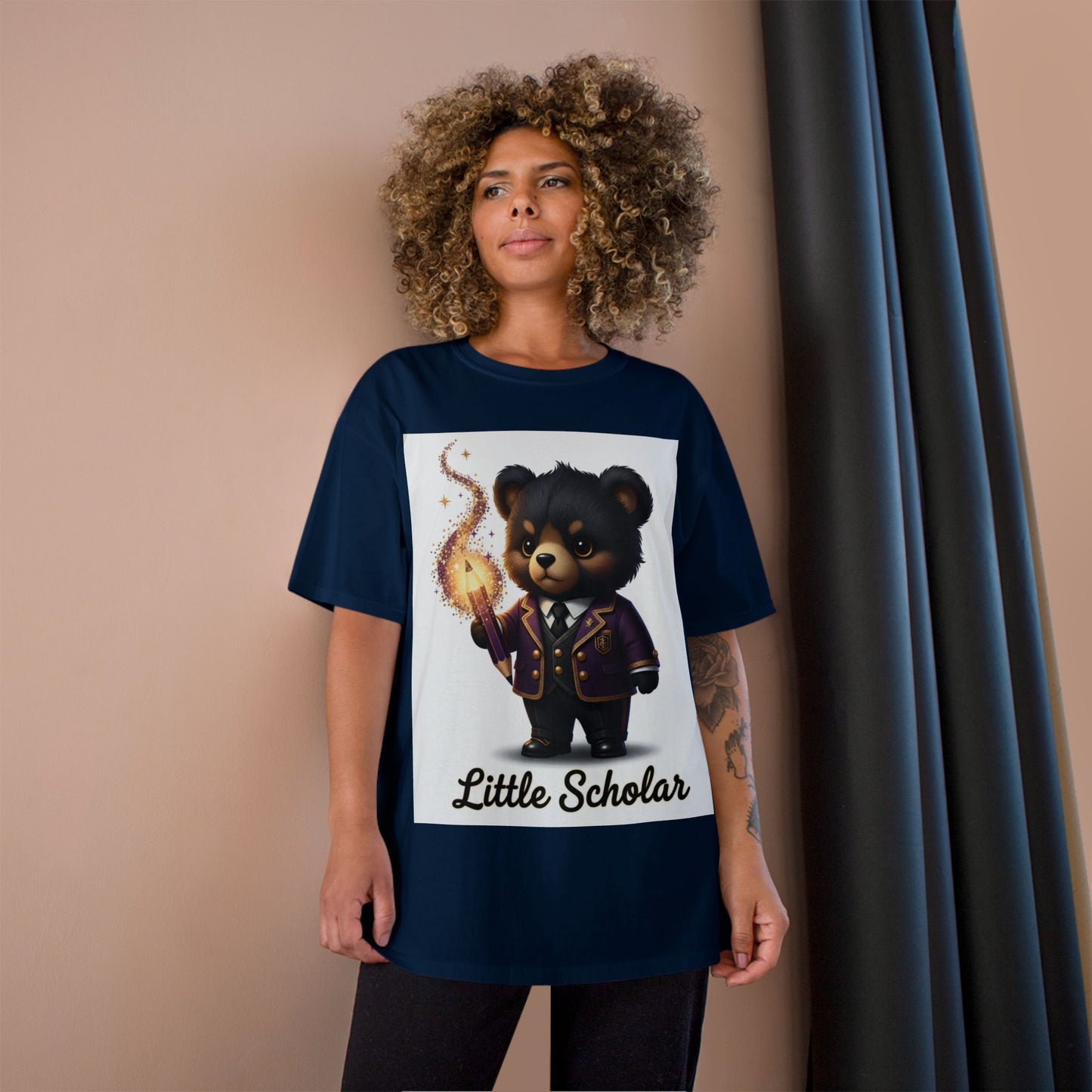 Little Scholar Bear T-Shirt – Cute Magical Teddy ‘Little Scholar’ Tee for Kids & Toddlers