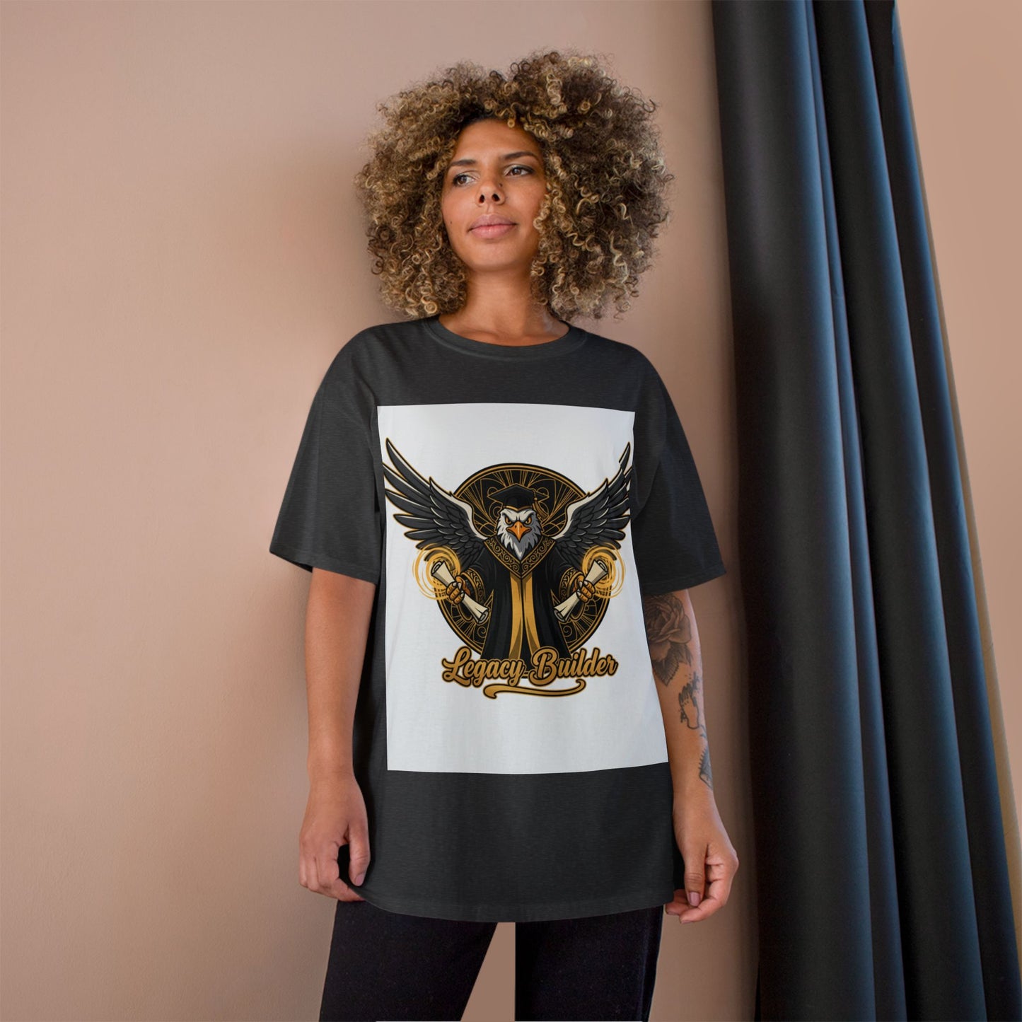 Champion T-Shirt — Legacy Builder Eagle Graphic Tee