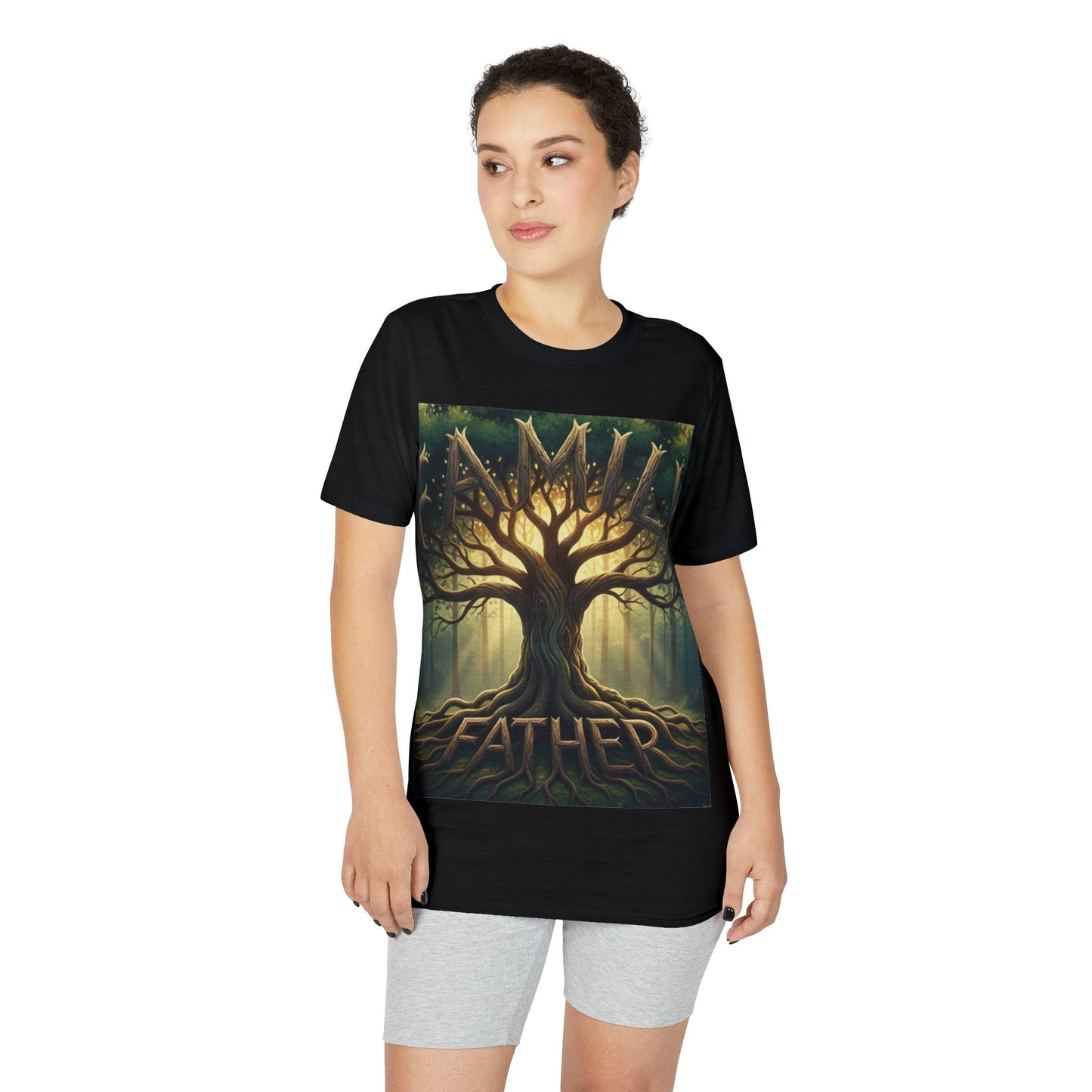 Father Tree T-Shirt — Vintage Tree of Life Dad Tee for Father's Day