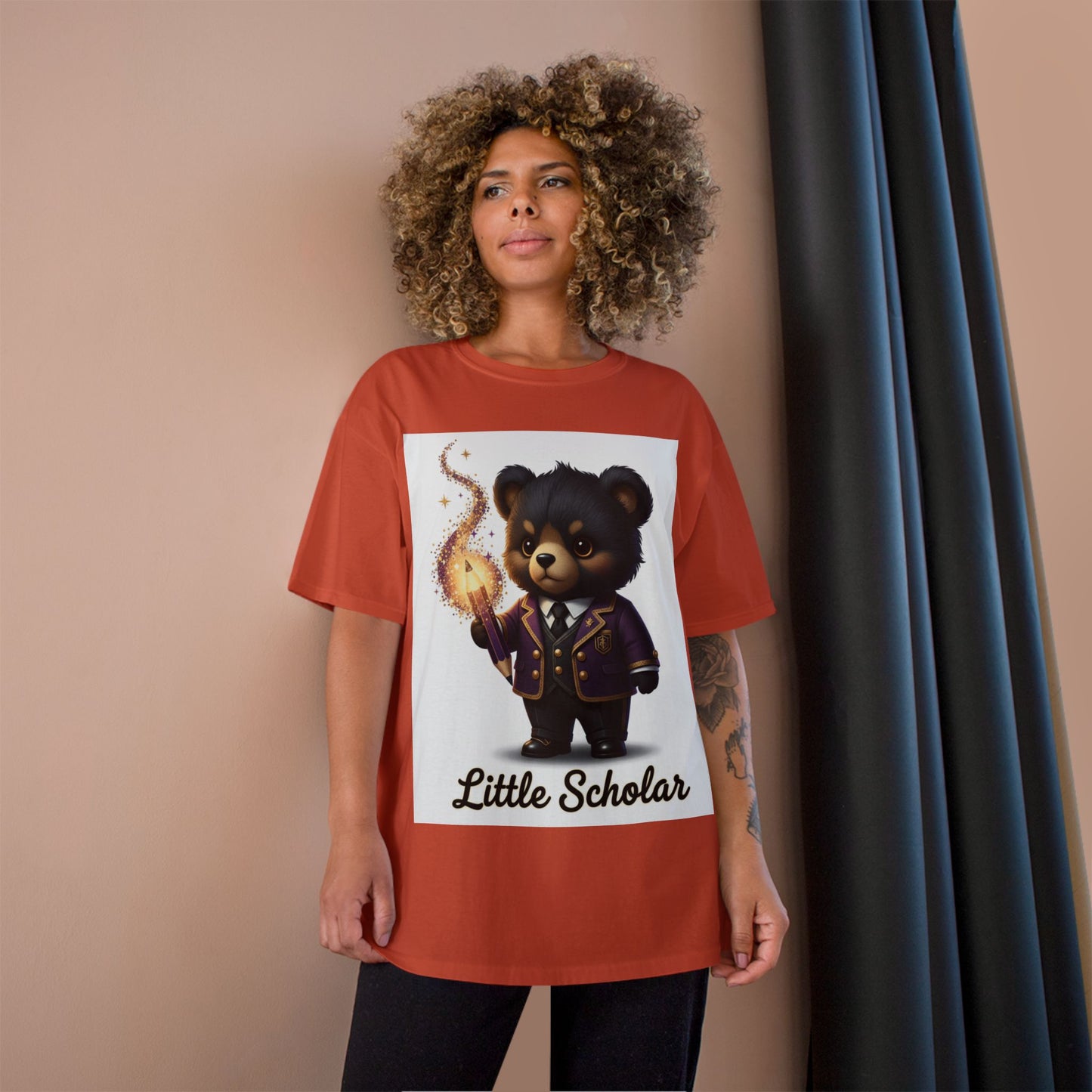 Little Scholar Bear T-Shirt – Cute Magical Teddy ‘Little Scholar’ Tee for Kids & Toddlers
