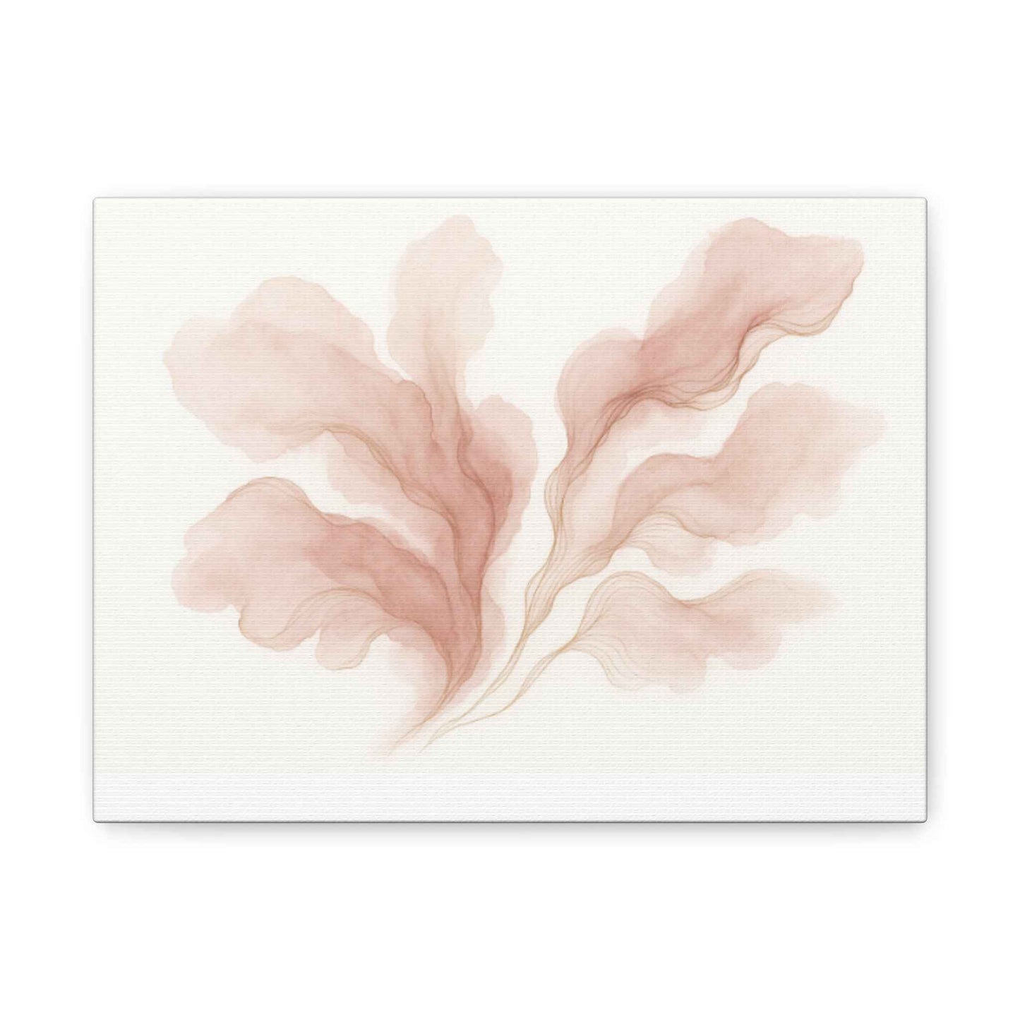 Elegant Abstract Canvas Wall Art, Modern Decor, Minimalist Home Accent, Gift for Plant Lovers, Nature-Inspired Decor