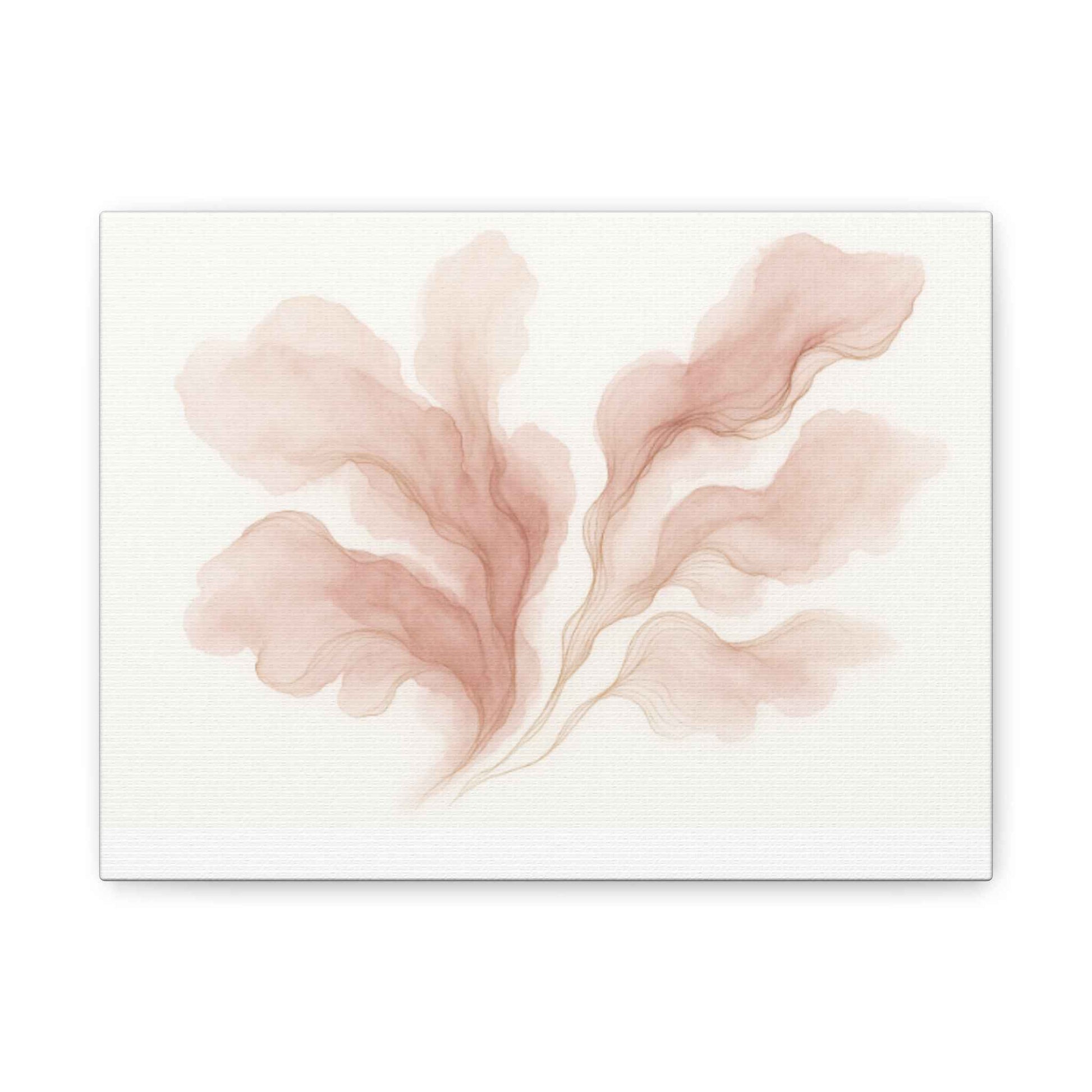 Elegant Abstract Canvas Wall Art, Modern Decor, Minimalist Home Accent, Gift for Plant Lovers, Nature-Inspired Decor