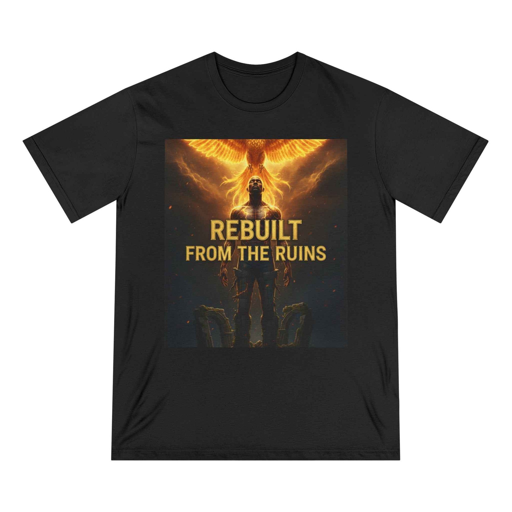 Rebuilt From the Ruins Tee — Phoenix Rising Graphic T-Shirt