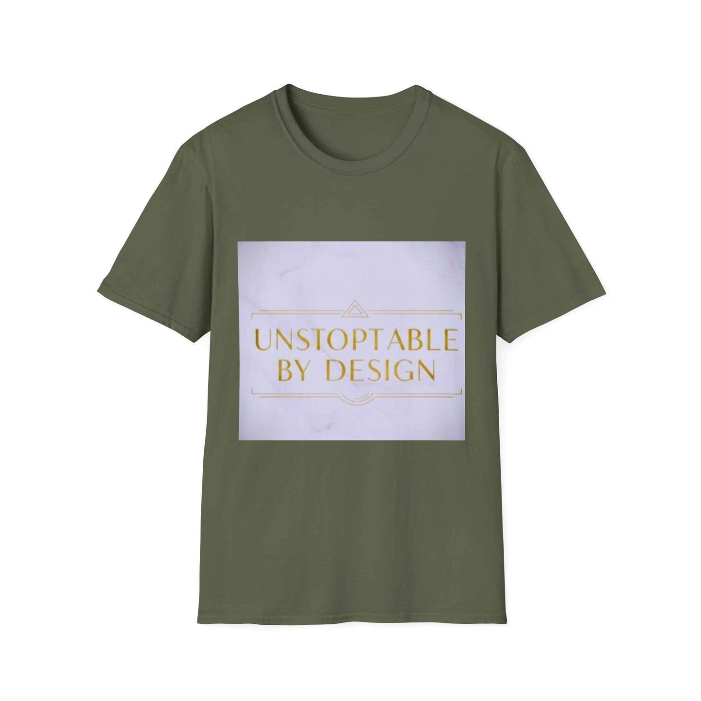 Unstoppable By Design T-Shirt — Inspirational Feminine Motivational Tee