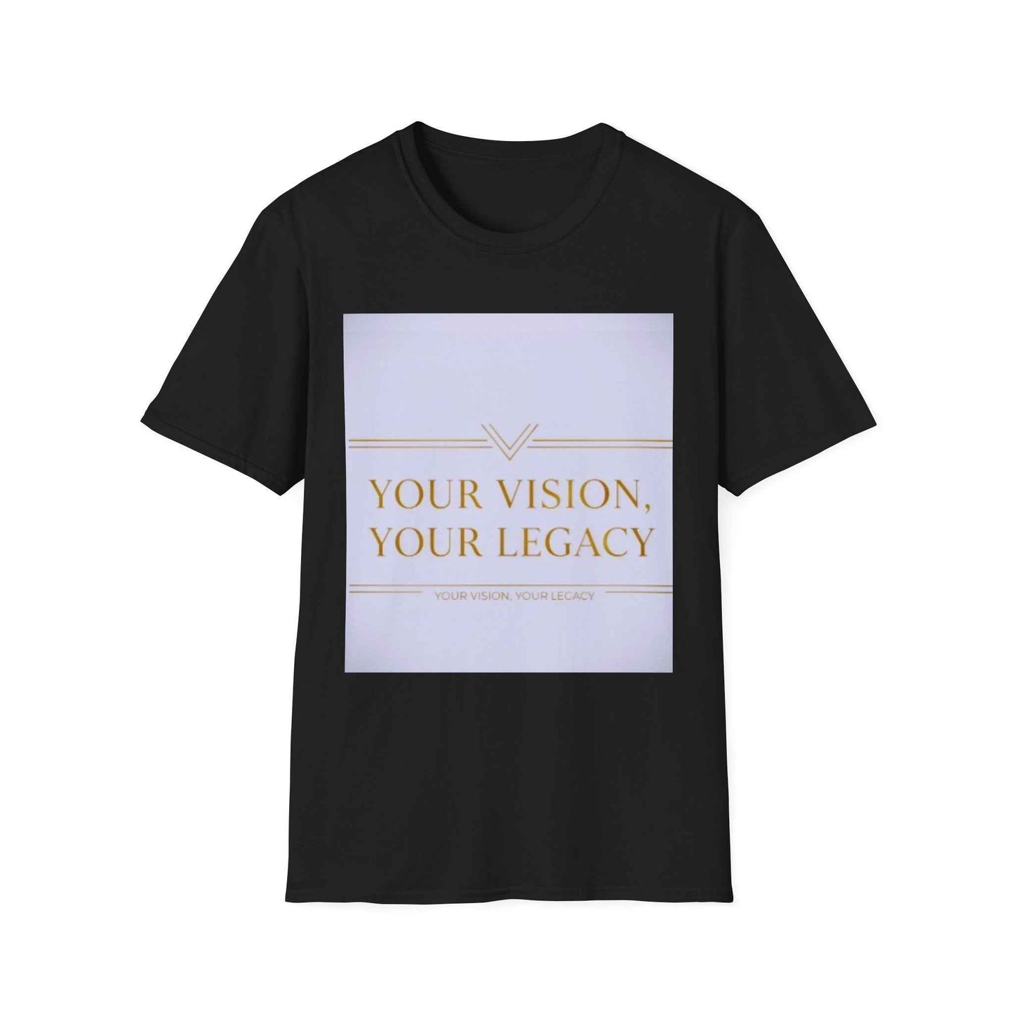 Vision & Legacy T-Shirt — Inspirational Motivational Graphic Tee