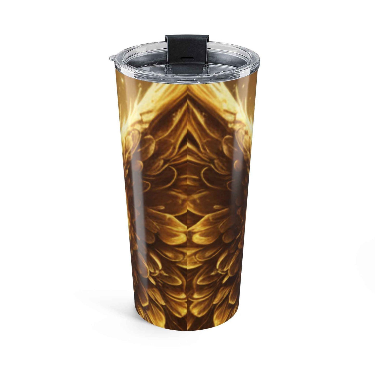 20oz Golden Goddess Tumbler — Luxe Inspirational Travel Cup
