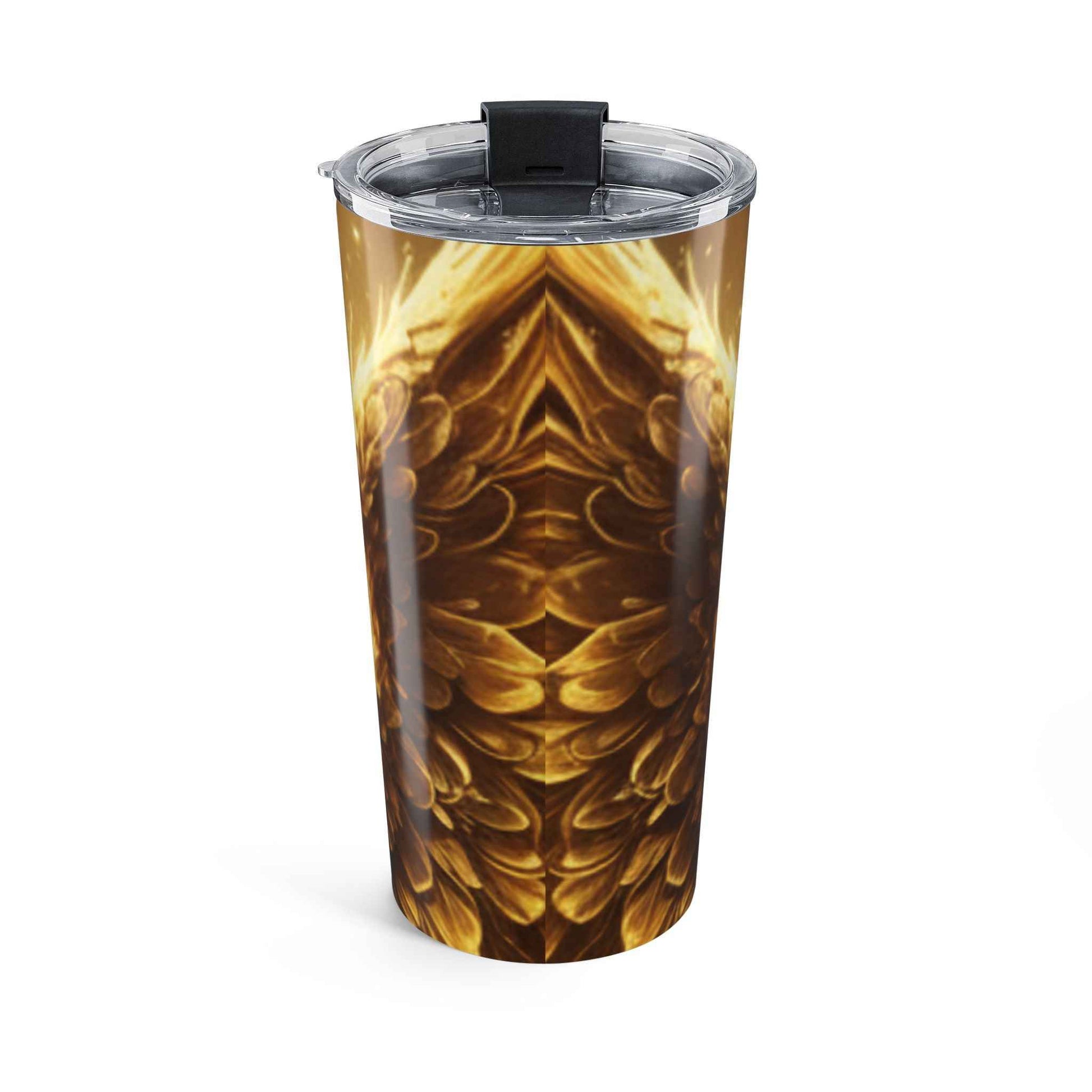 20oz Golden Goddess Tumbler — Luxe Inspirational Travel Cup