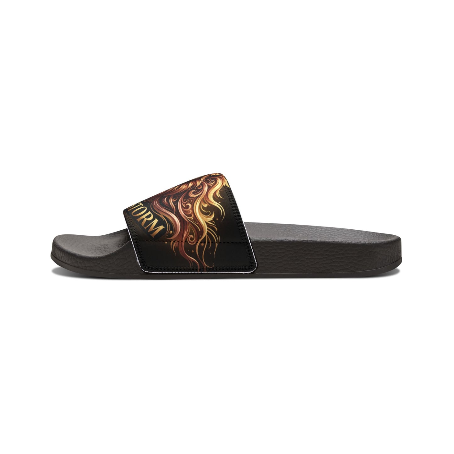 Flaming Phoenix Slide Sandals – Women's Removable-Strap Pool Slides