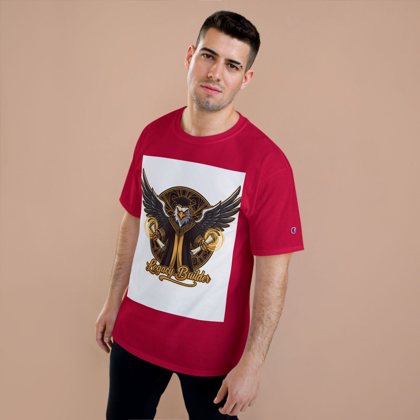Champion T-Shirt — Legacy Builder Eagle Graphic Tee