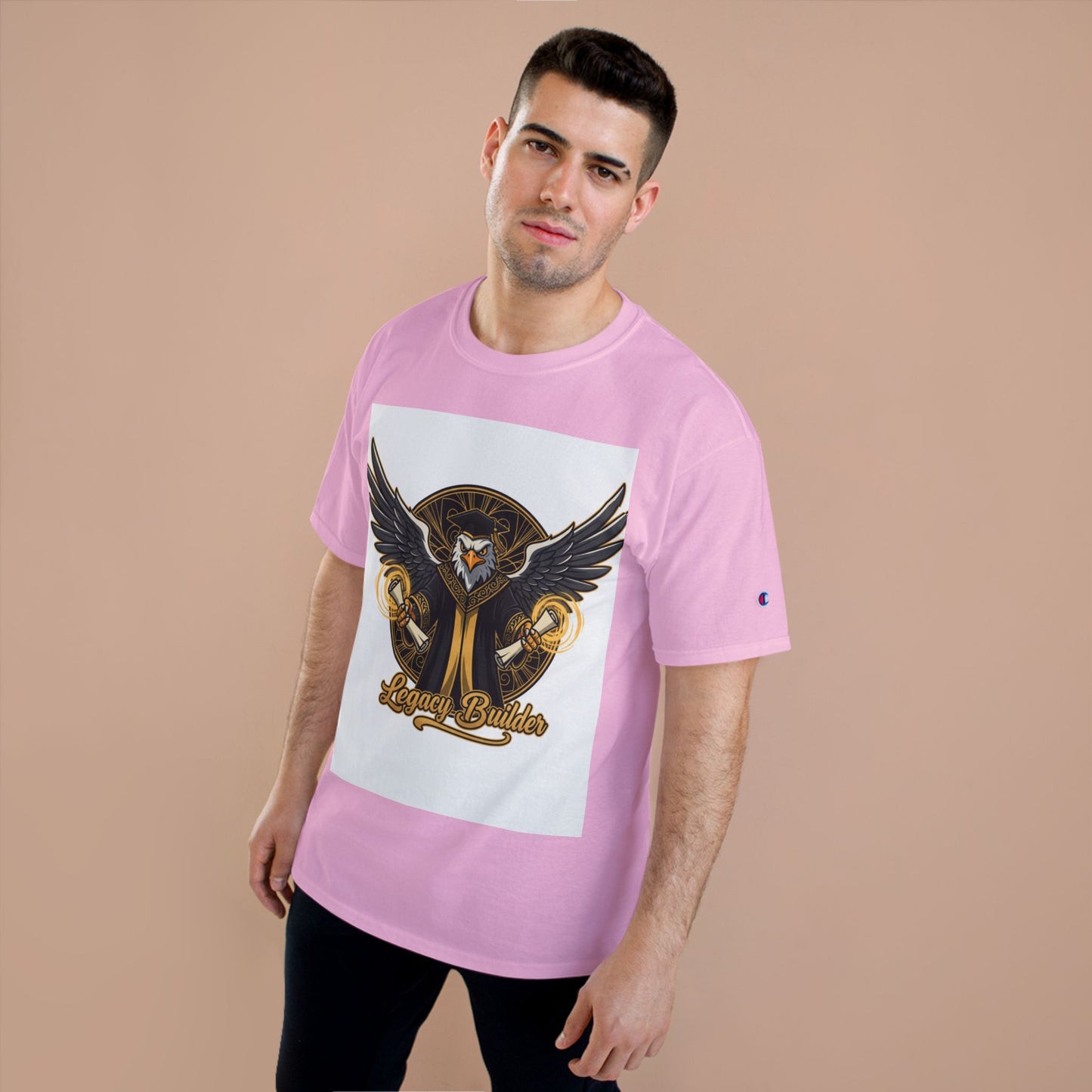 Champion T-Shirt — Legacy Builder Eagle Graphic Tee
