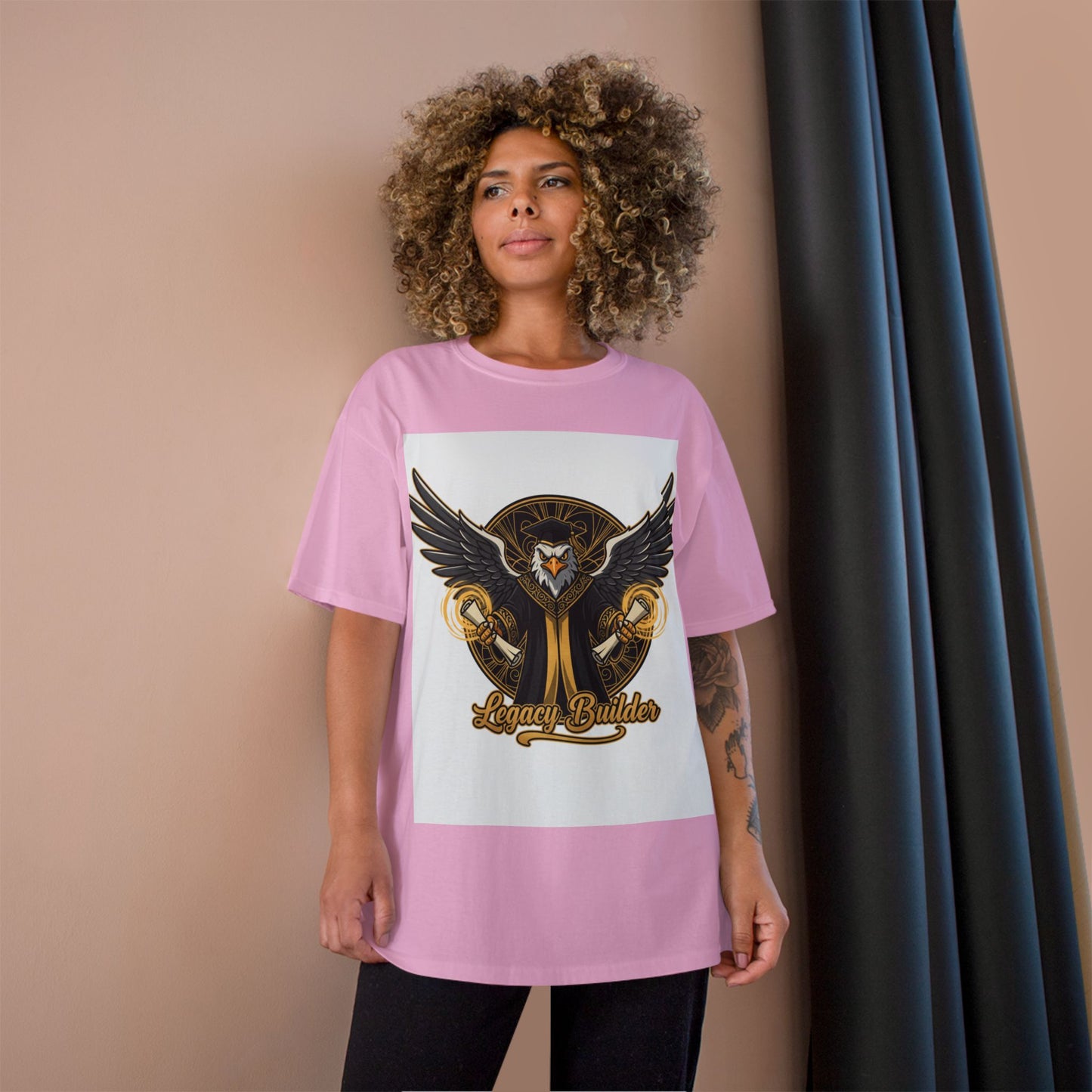 Champion T-Shirt — Legacy Builder Eagle Graphic Tee